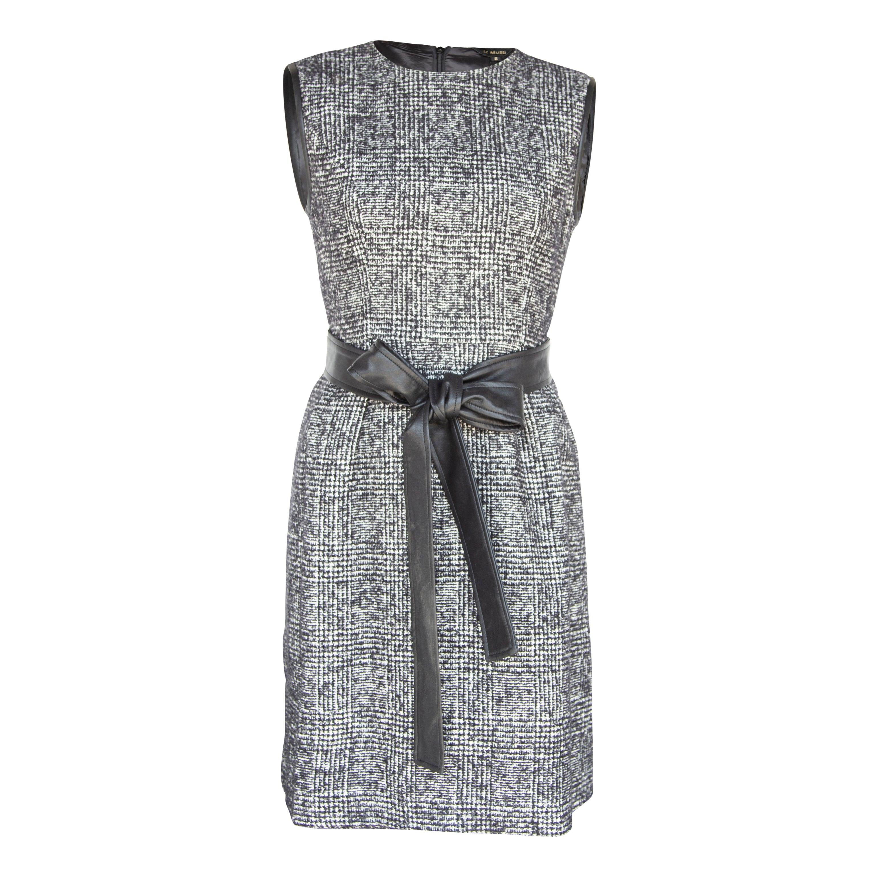 Buy Ebony Mini Tweed Dress – Women’s Chic Mini Dress by Le Réussi®