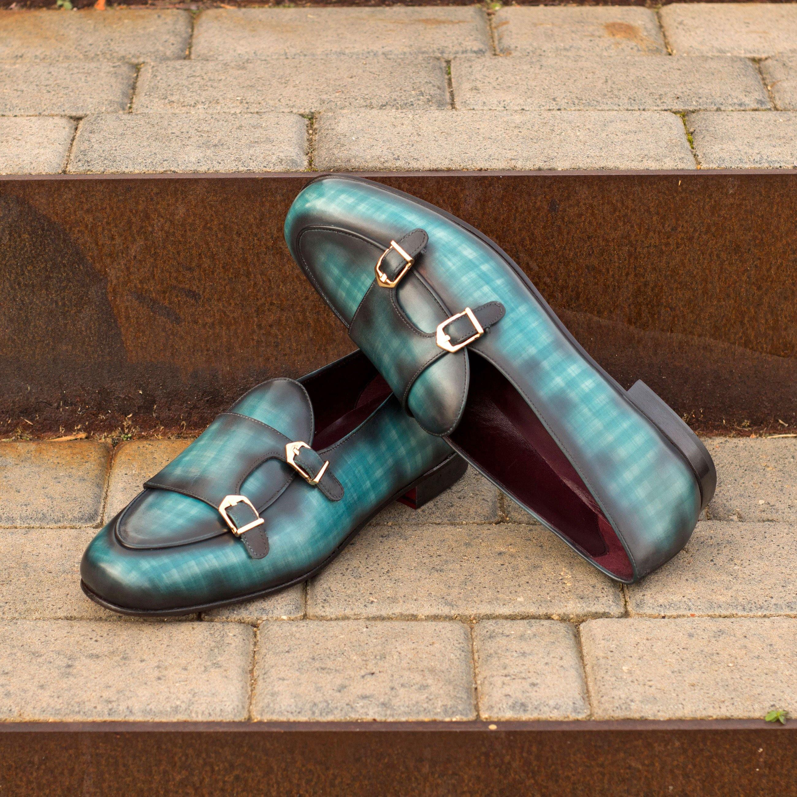Buy Mercelo Belgian Patina Monk Slipper by Que Shebley
