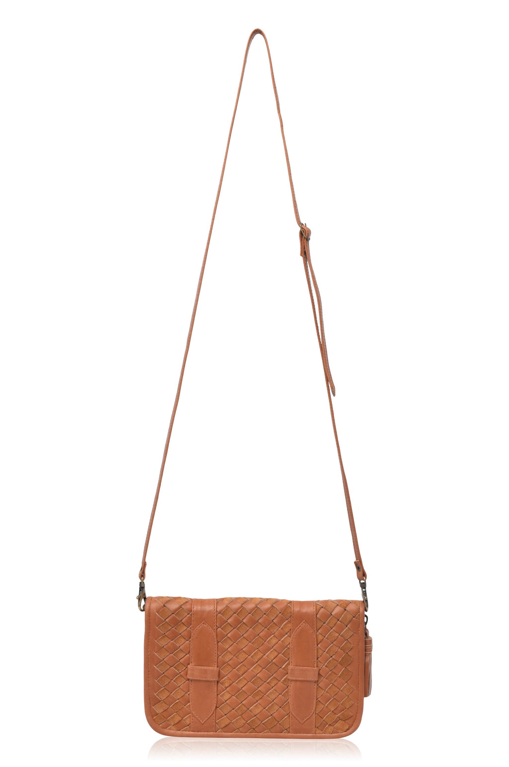 Buy Mexico Woven Leather Wallet by Bali ELF