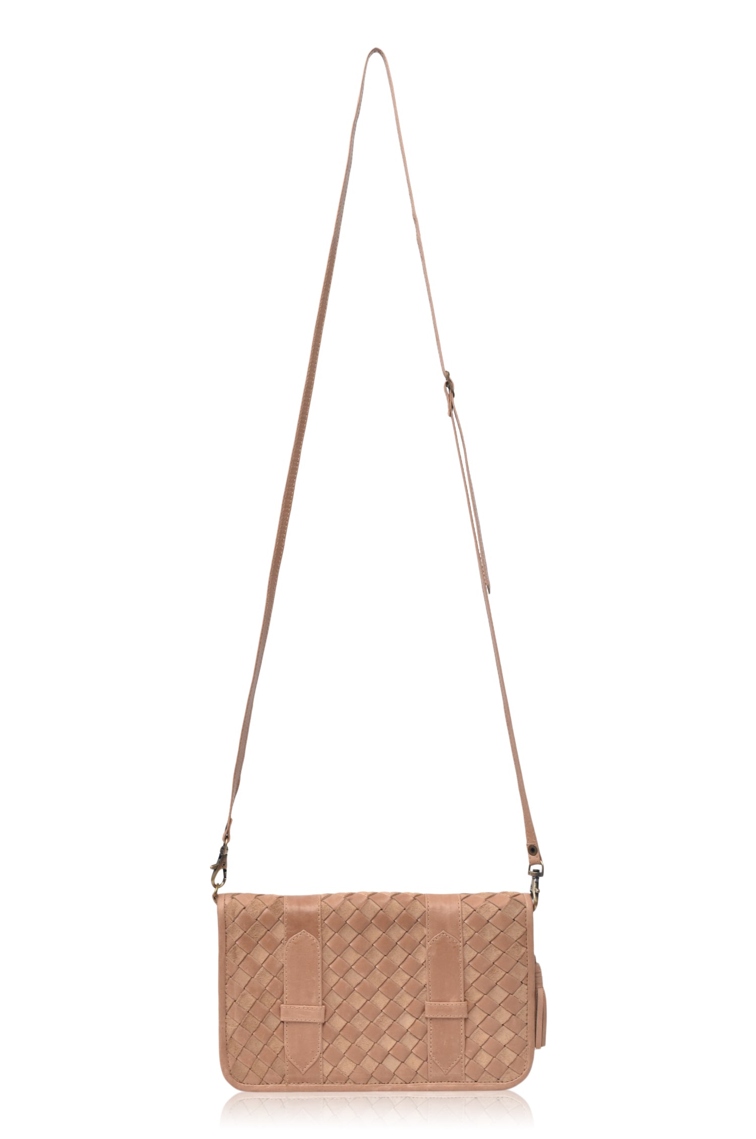 Buy Mexico Woven Leather Wallet by Bali ELF