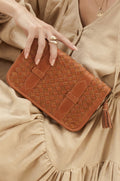 Buy Mexico Woven Leather Wallet by Bali ELF