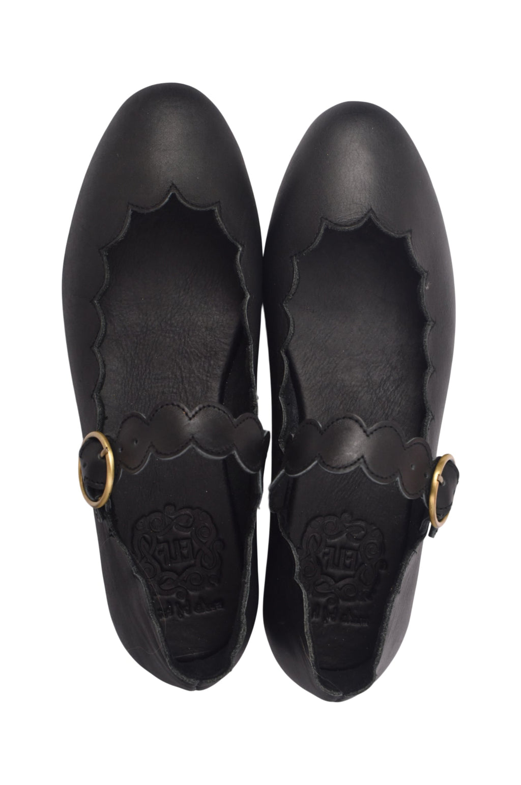 Buy Mia Rosa Leather Ballet Flats by Bali ELF