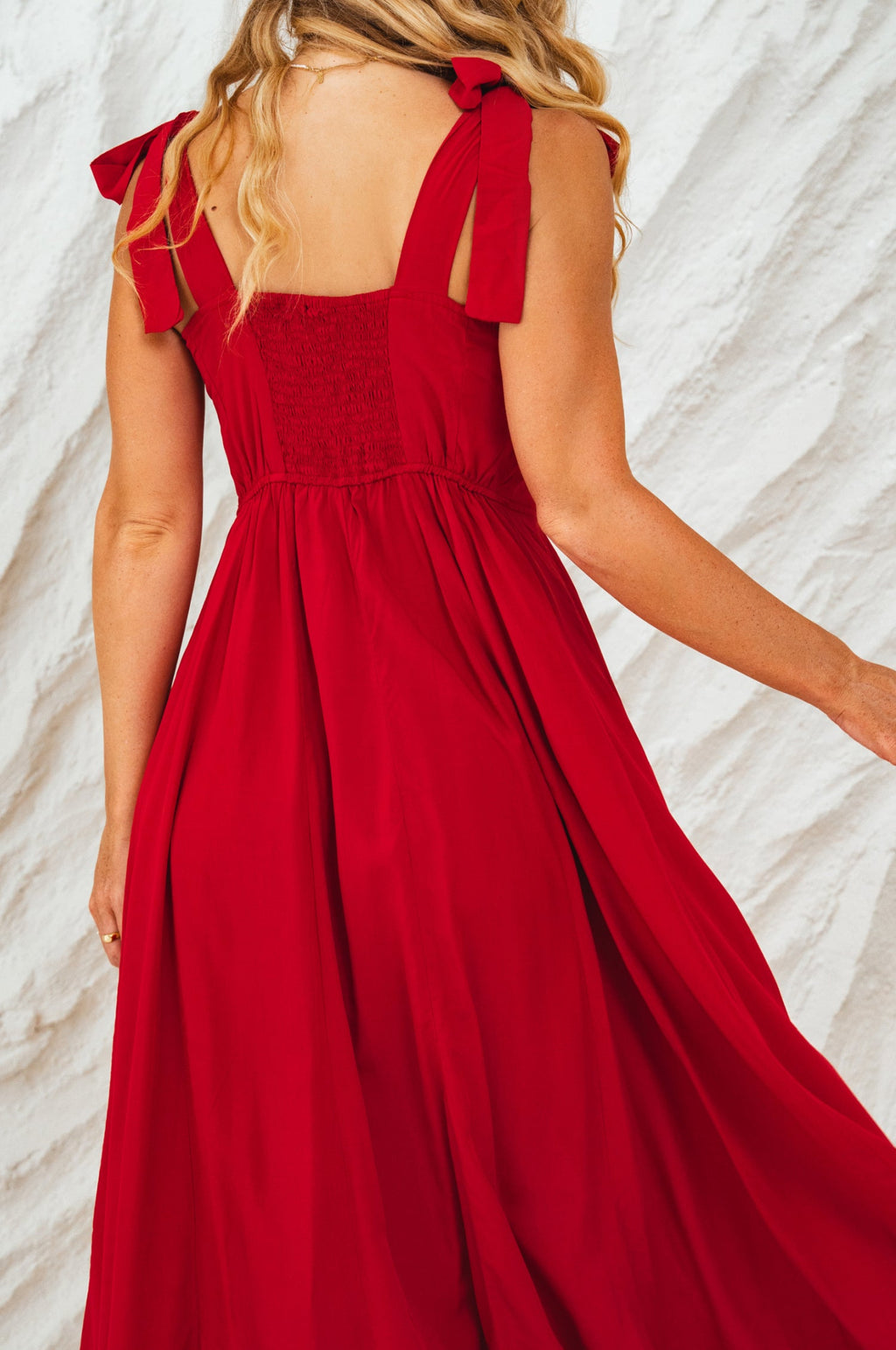 Buy Mia Vita Button Down Dress With Ties by Bali ELF