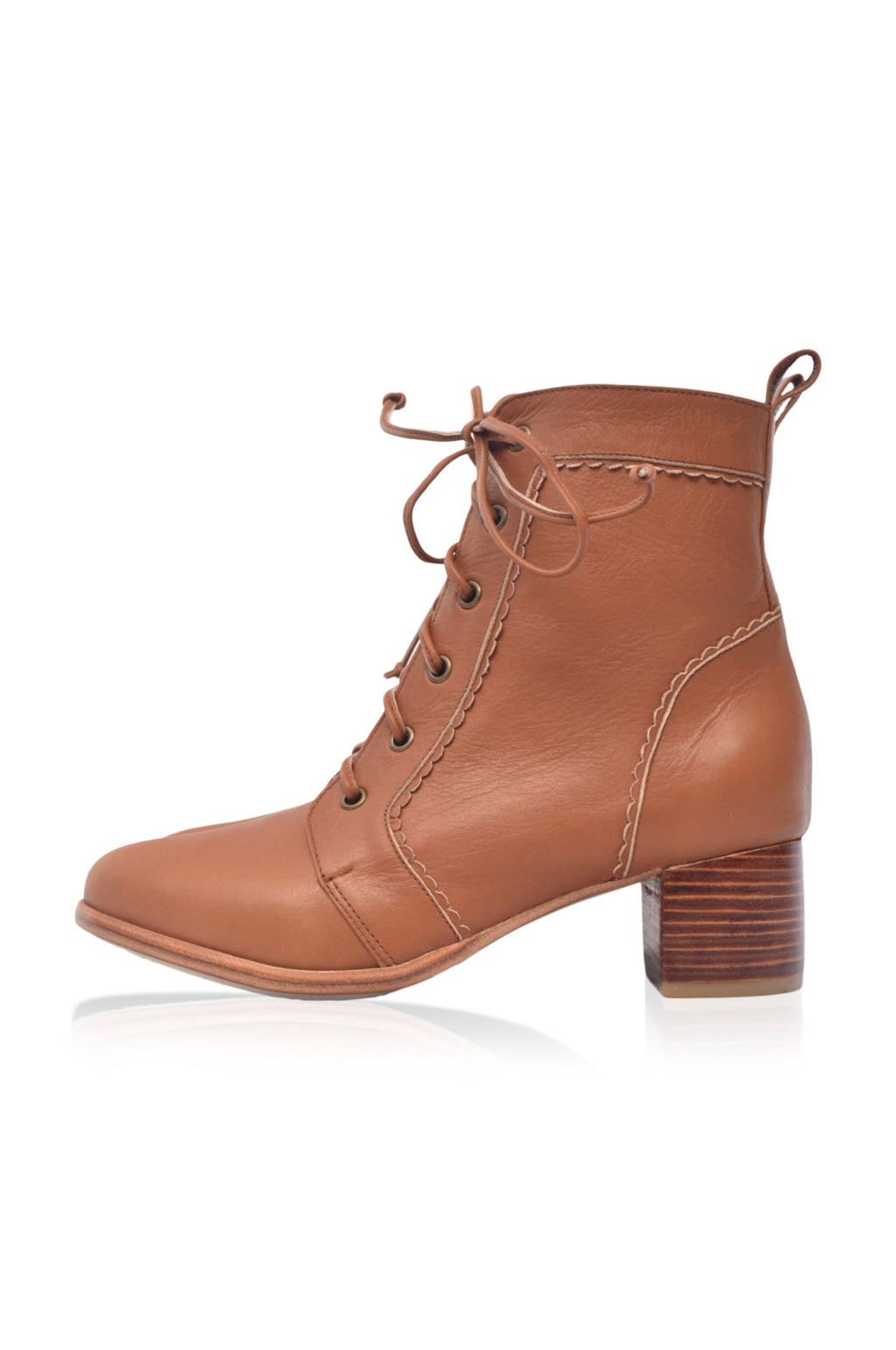 Buy Mon Reve Leather Ankle Booties by Bali ELF