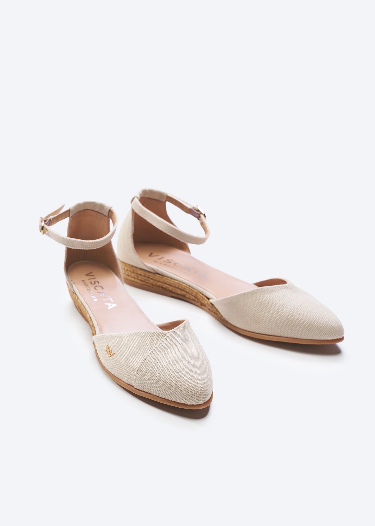 Buy Montroig Canvas Espadrille Flats by Viscata
