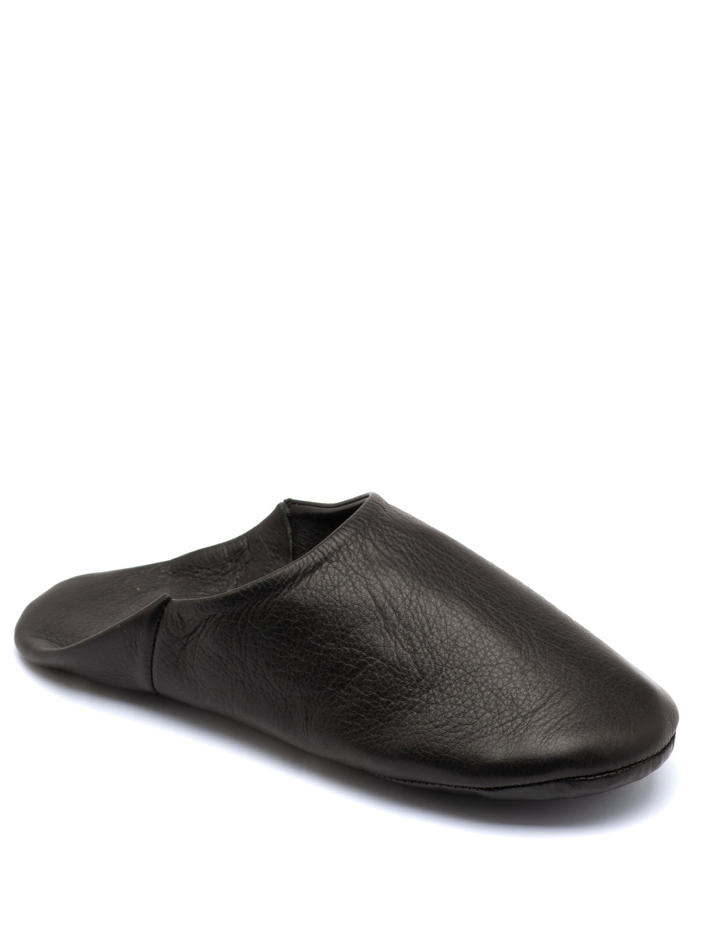 Buy Mystic Noir - Leather Slippers by Choost