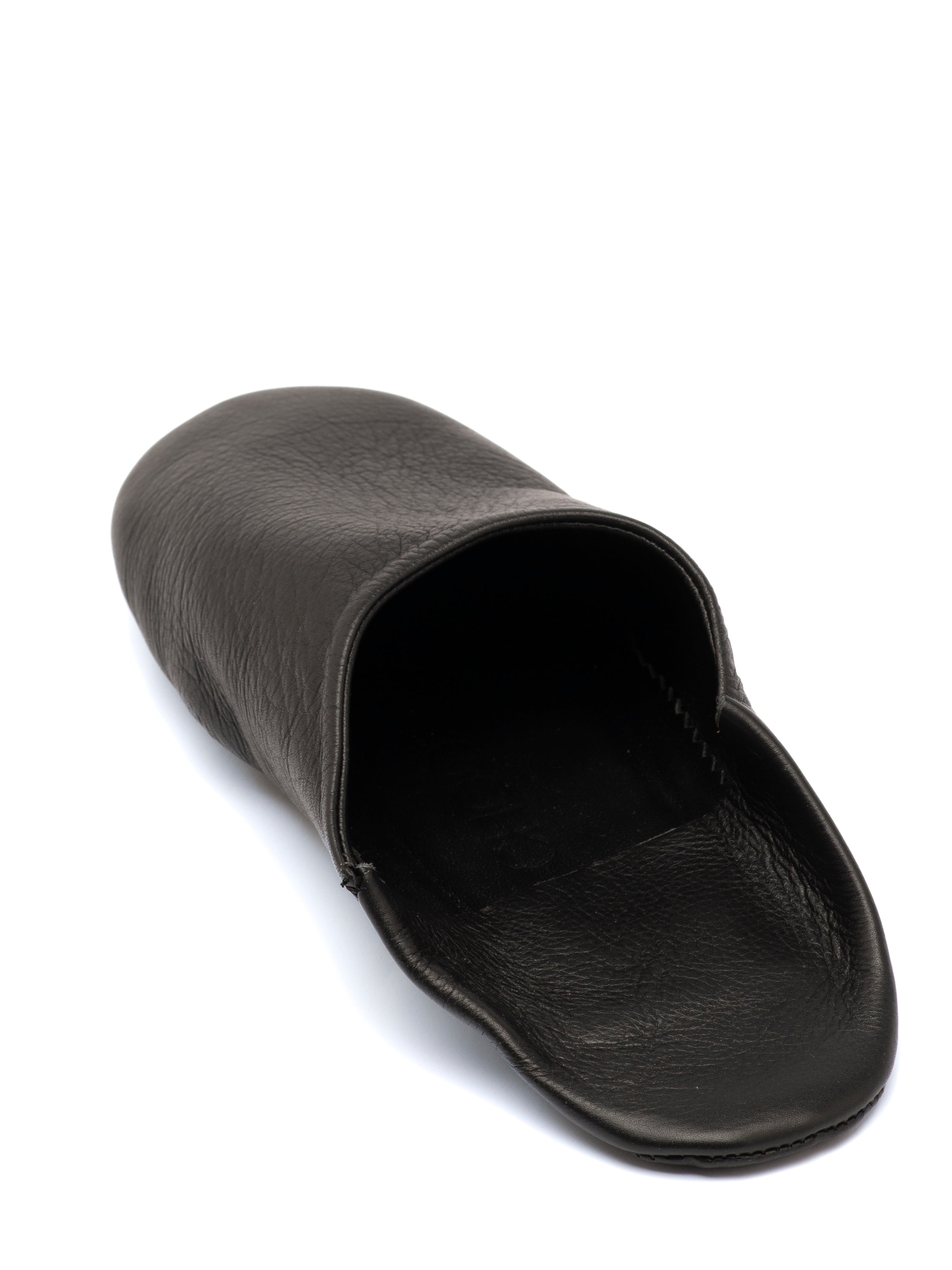 Buy Mystic Noir - Leather Slippers by Choost