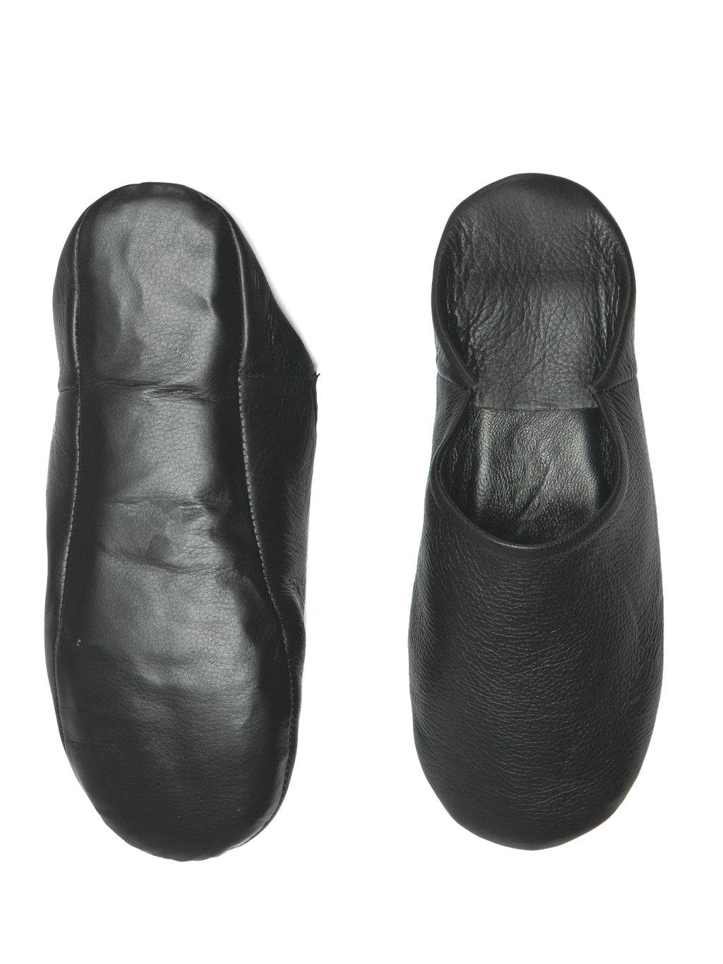 Buy Mystic Noir - Leather Slippers by Choost