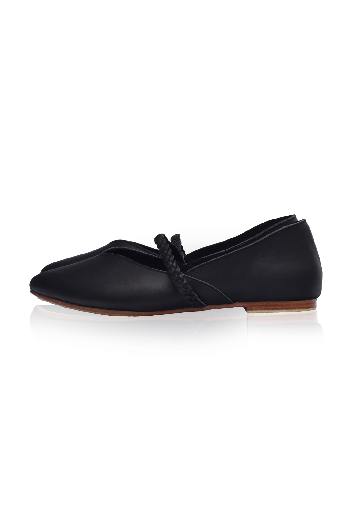 Buy New Love Leather Ballet Flats by Bali ELF