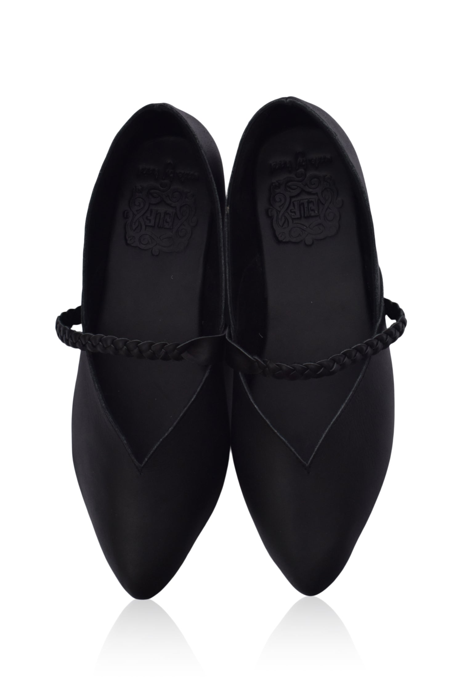Buy New Love Leather Ballet Flats by Bali ELF
