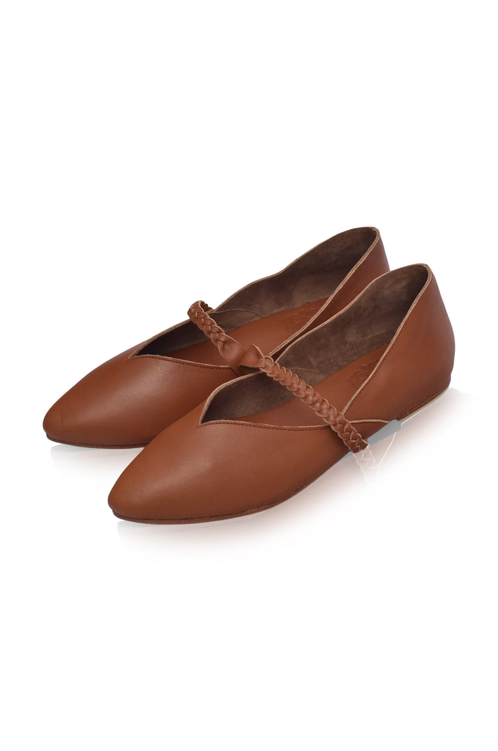 Buy New Love Leather Ballet Flats by Bali ELF