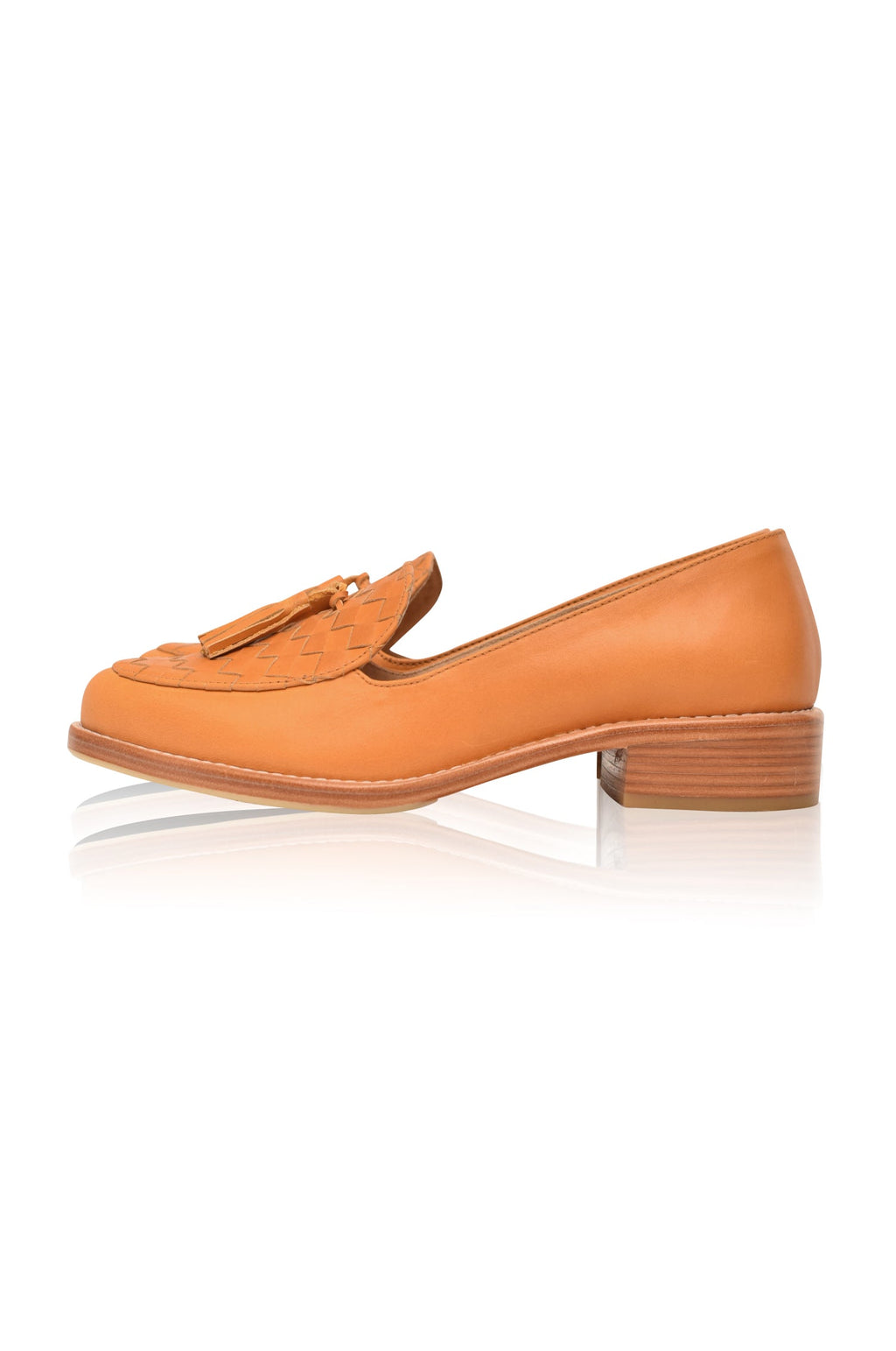 Buy Nikita Woven Leather Loafers by Bali ELF