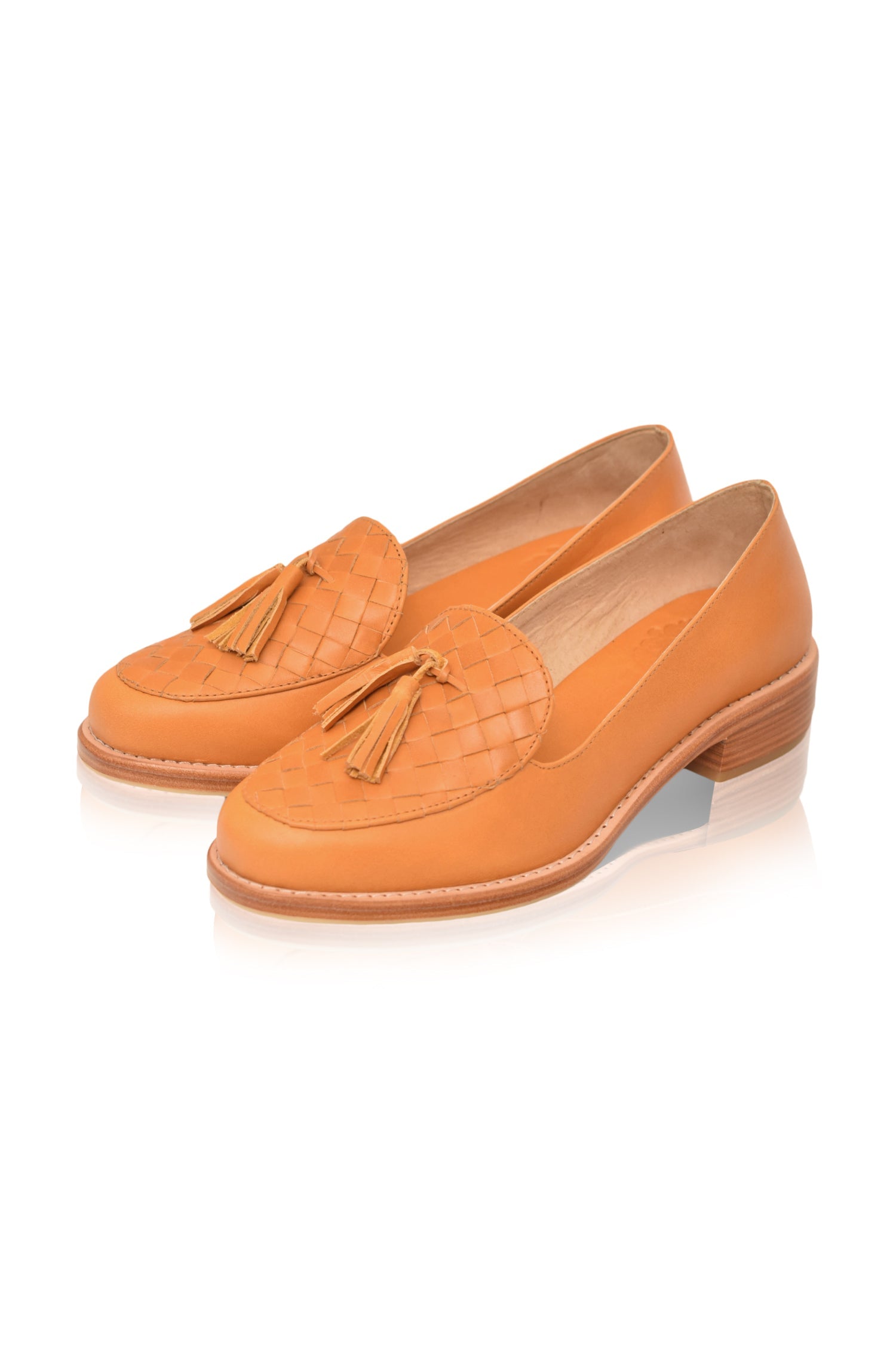 Buy Nikita Woven Leather Loafers by Bali ELF