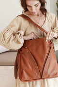 Buy Nomad Tassel Leather Bag by Bali ELF