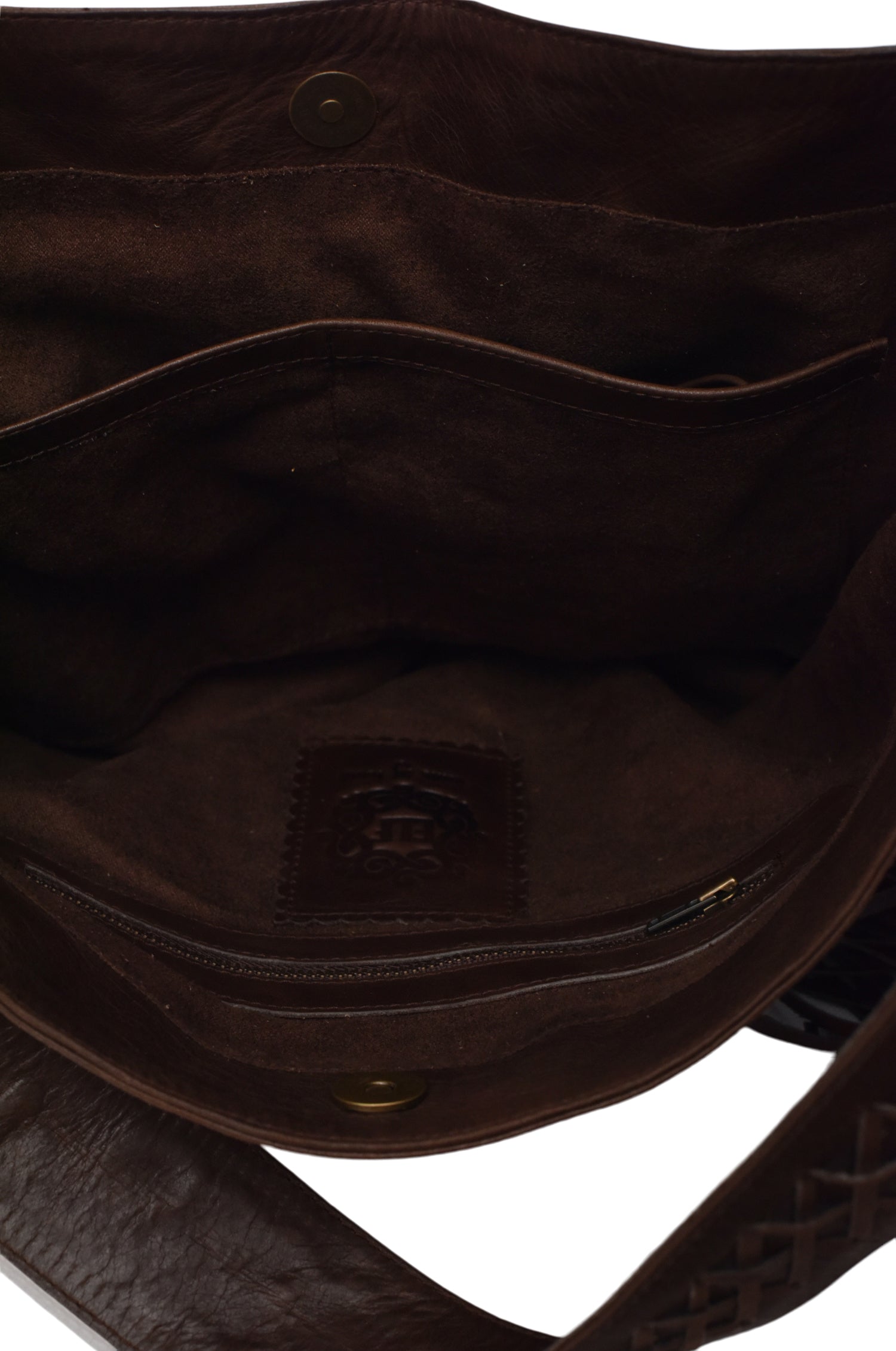 Buy Nomad Tassel Leather Bag by Bali ELF