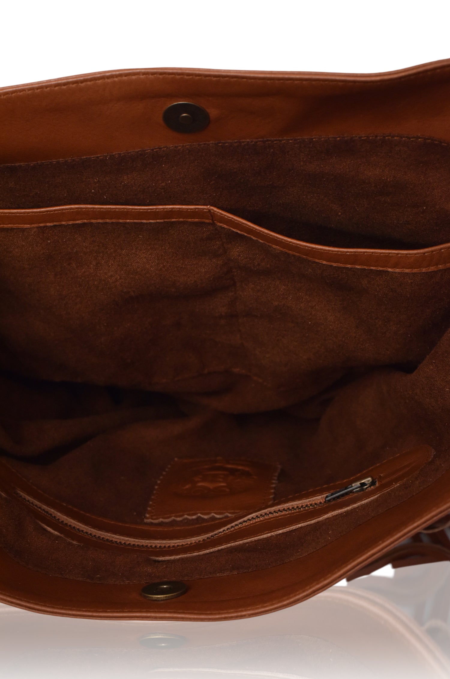 Buy Nomad Tassel Leather Bag by Bali ELF