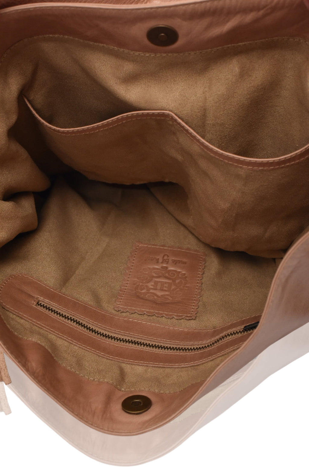 Buy Nomad Tassel Leather Bag by Bali ELF