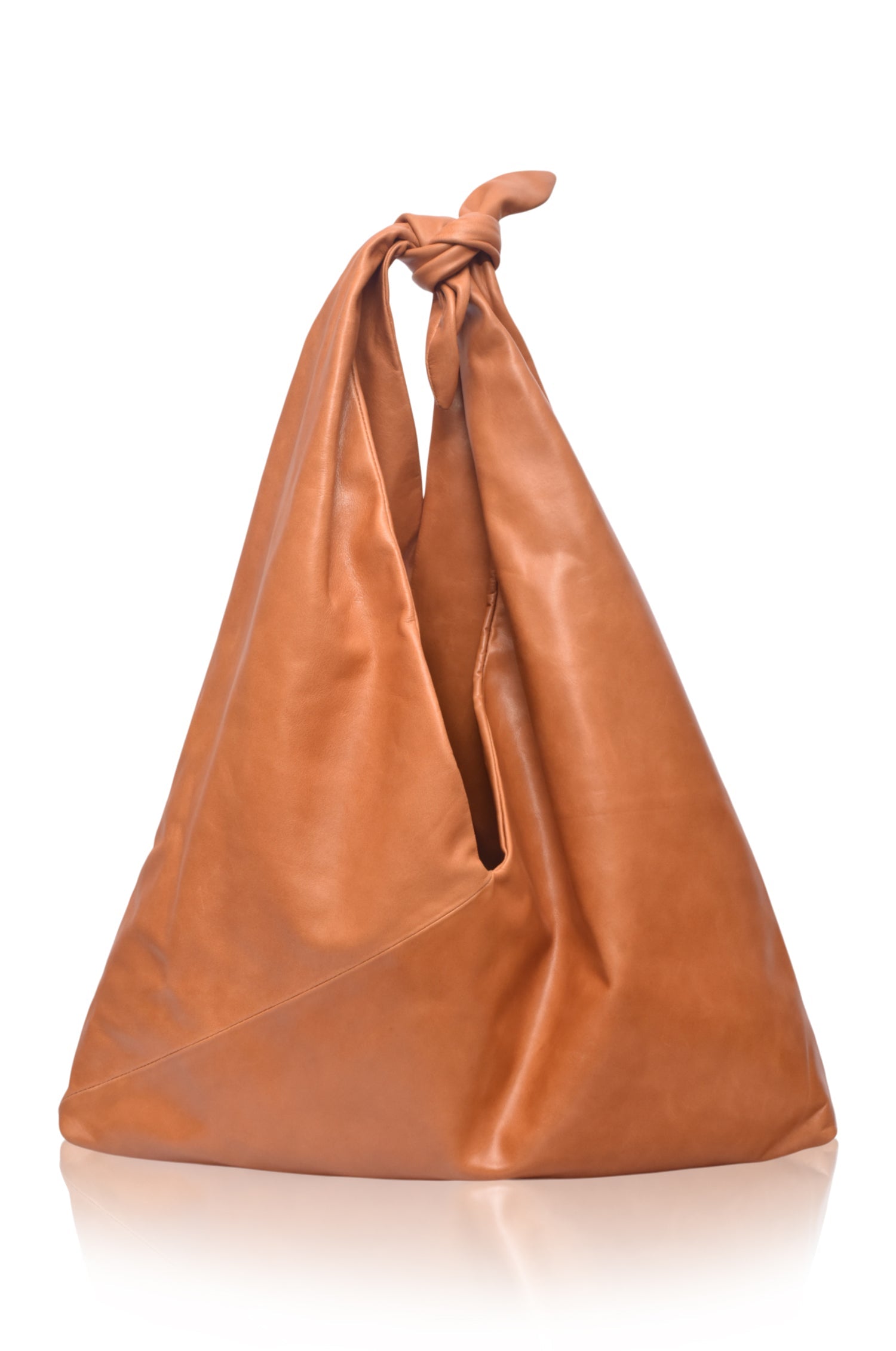 Buy Nudo Knotted Leather Shoulder Bag by Bali ELF