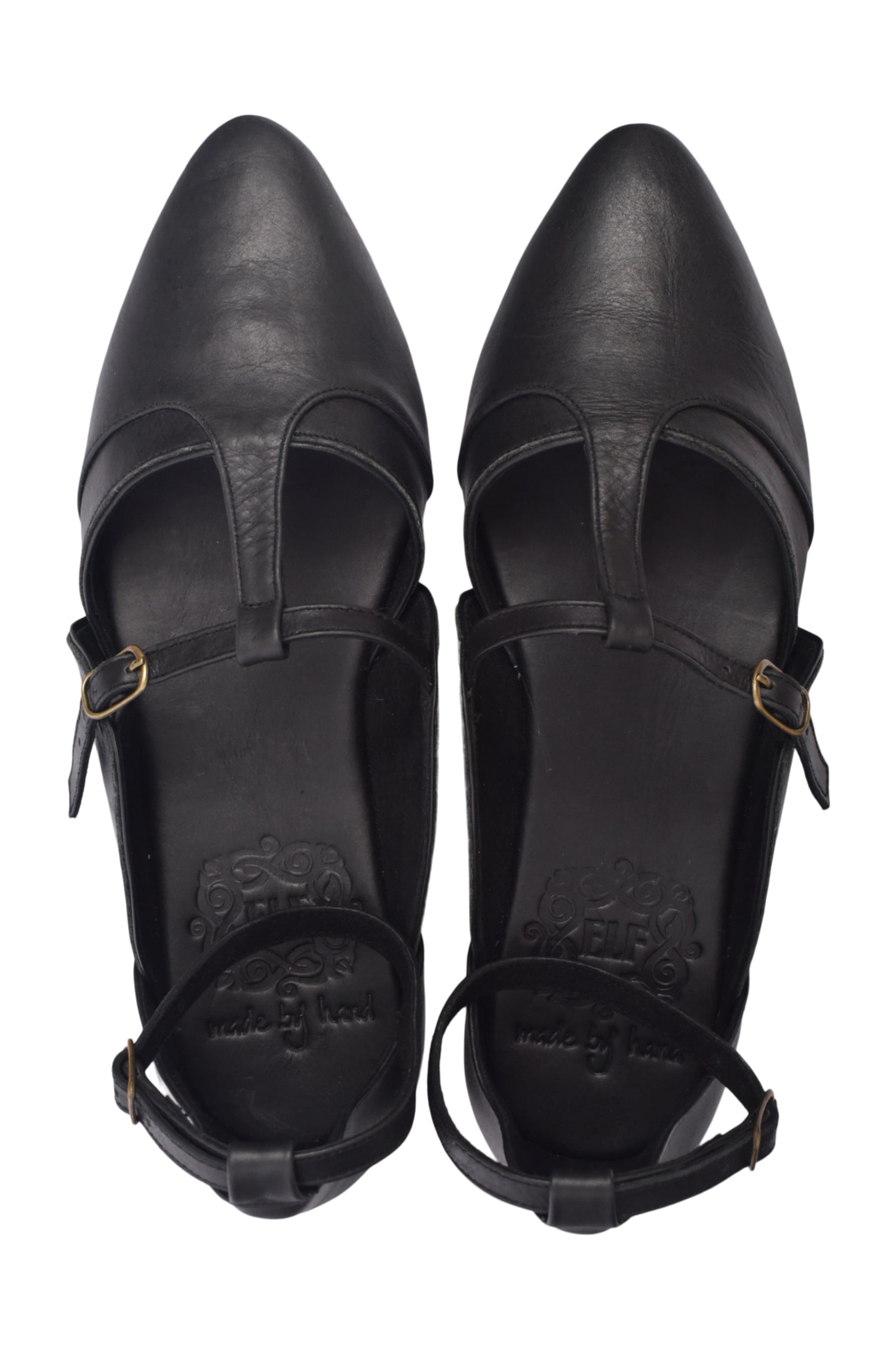 Buy On The Go Leather Ballet Flats by Bali ELF