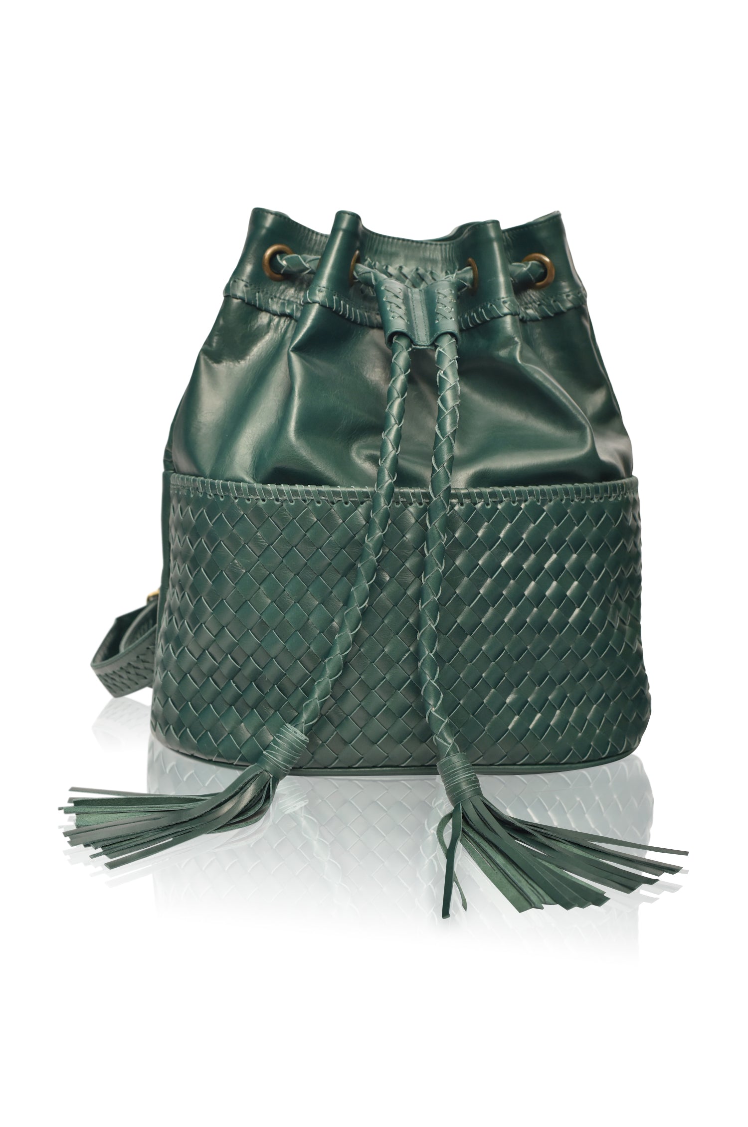 Buy Ocean Alley Convertible Leather Backpack by Bali ELF