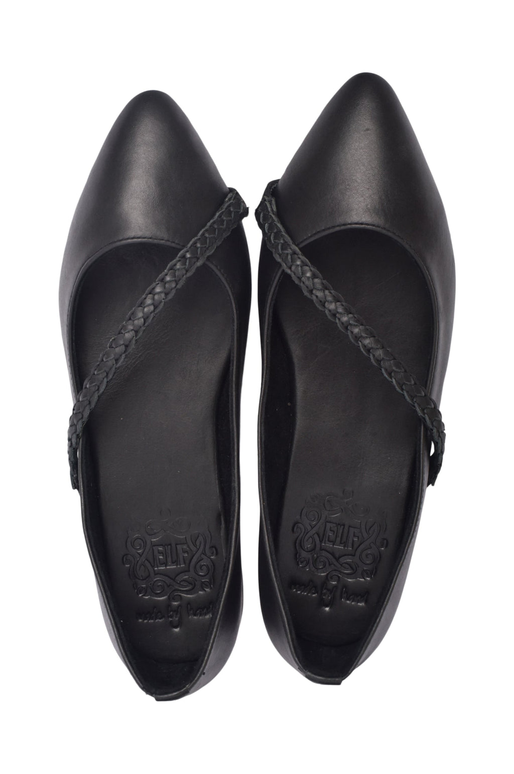 Buy Orenda Elegant Leather Ballet Flats by Bali ELF