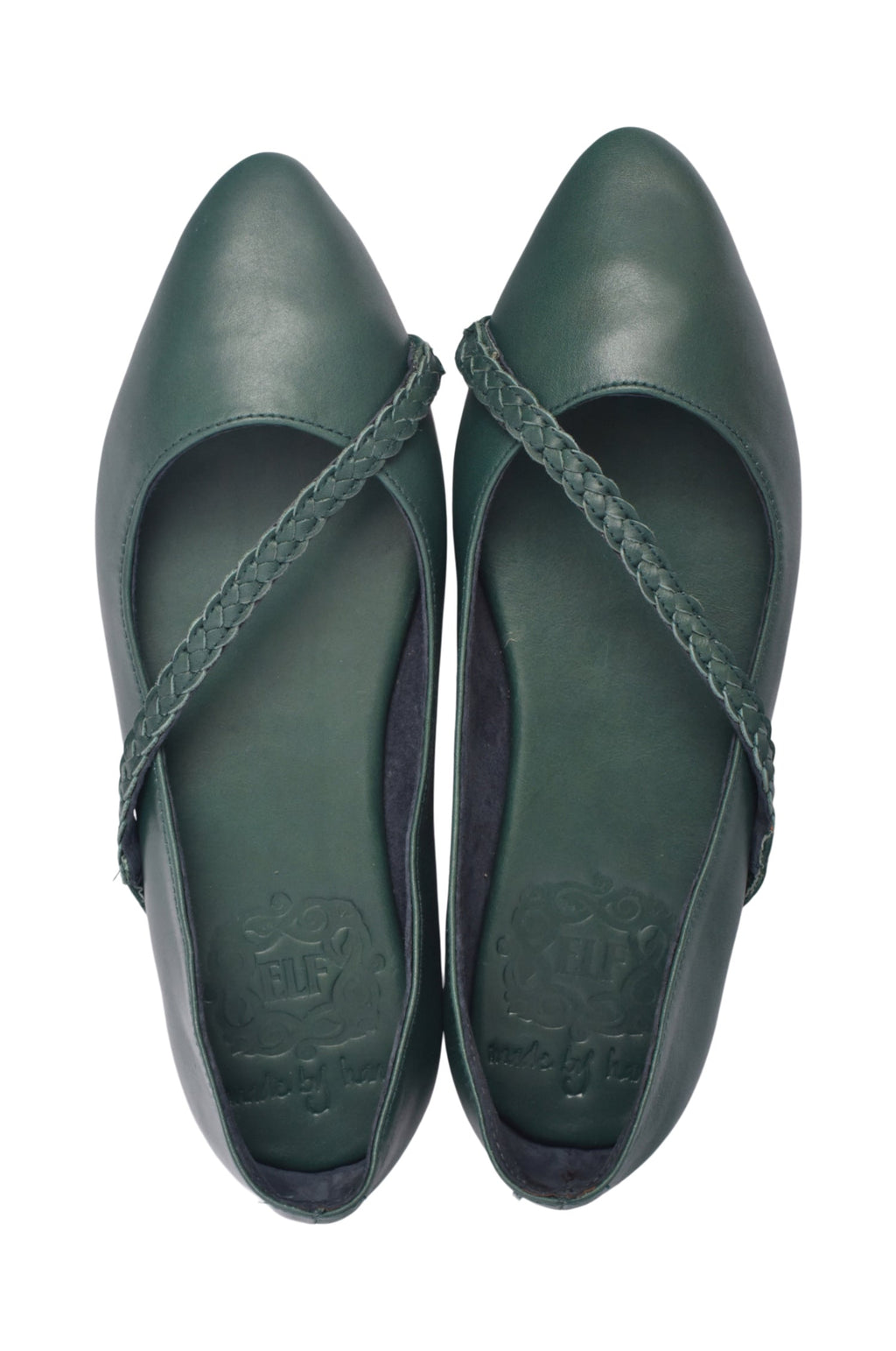Buy Orenda Elegant Leather Ballet Flats by Bali ELF