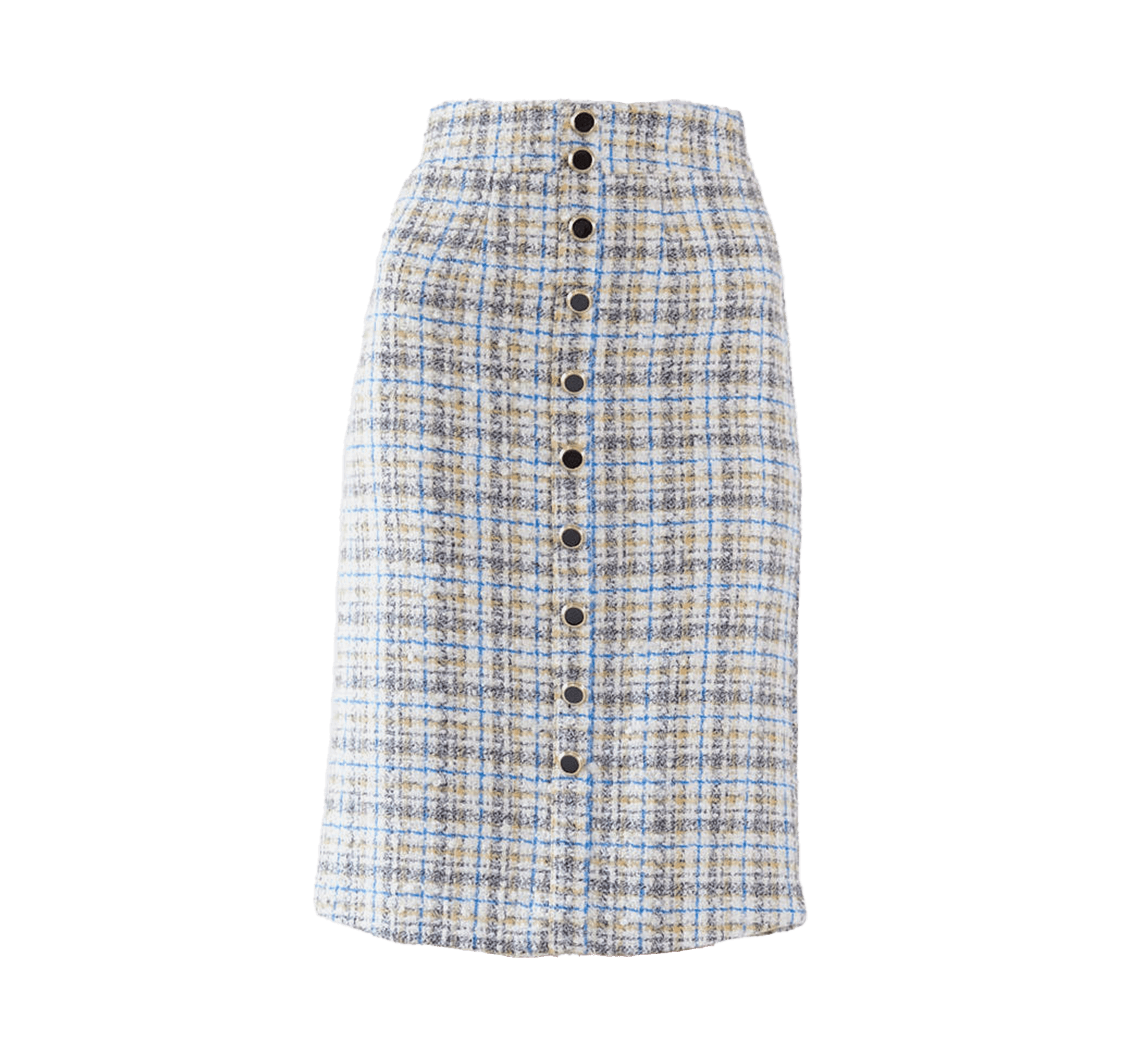 Buy Luxe Plaid Tweed Pencil Skirt – Women’s Chic Tweed Skirt by Le Réussi®