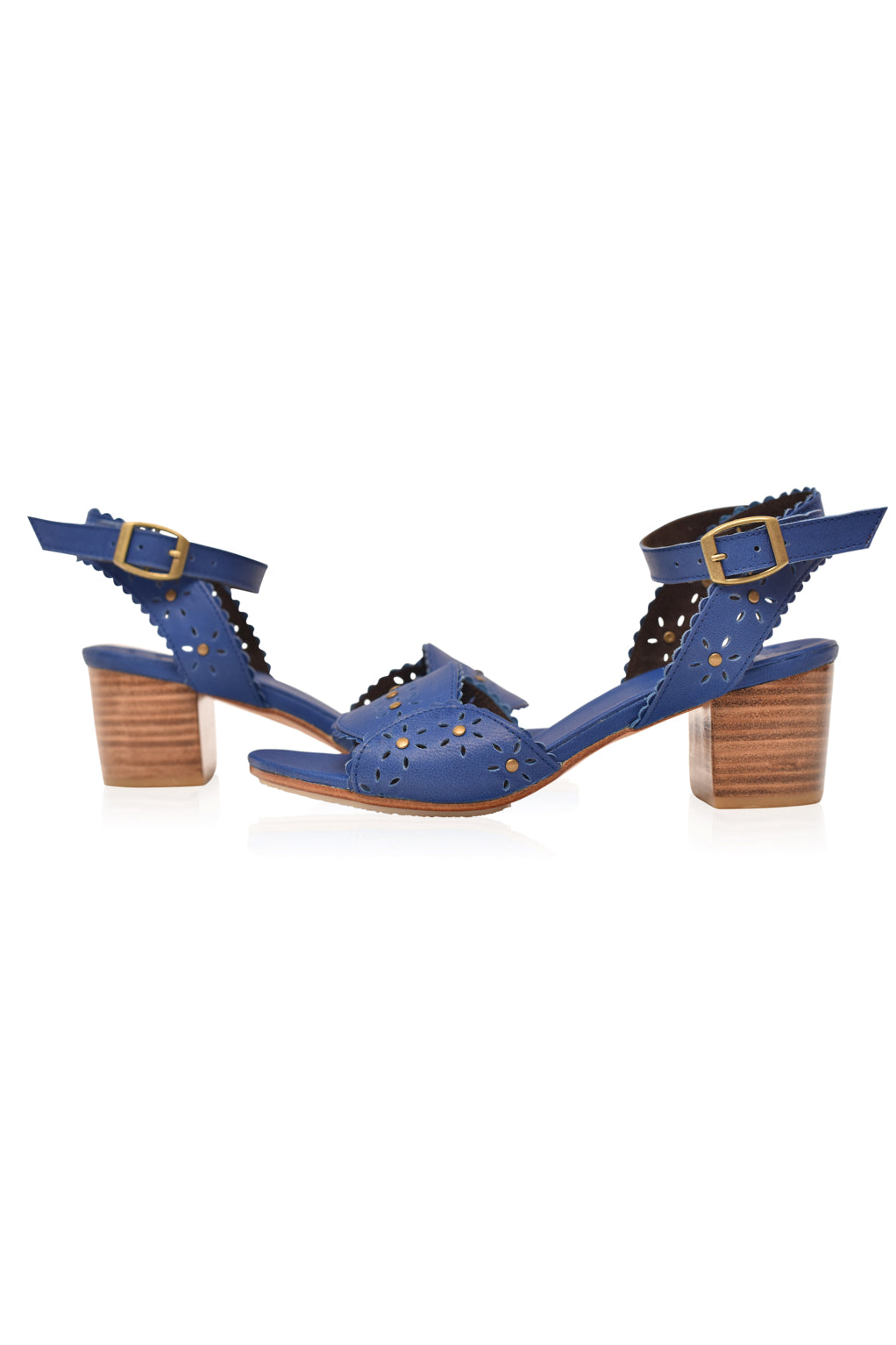 Buy Paloma Leather Heel Sandals by Bali ELF