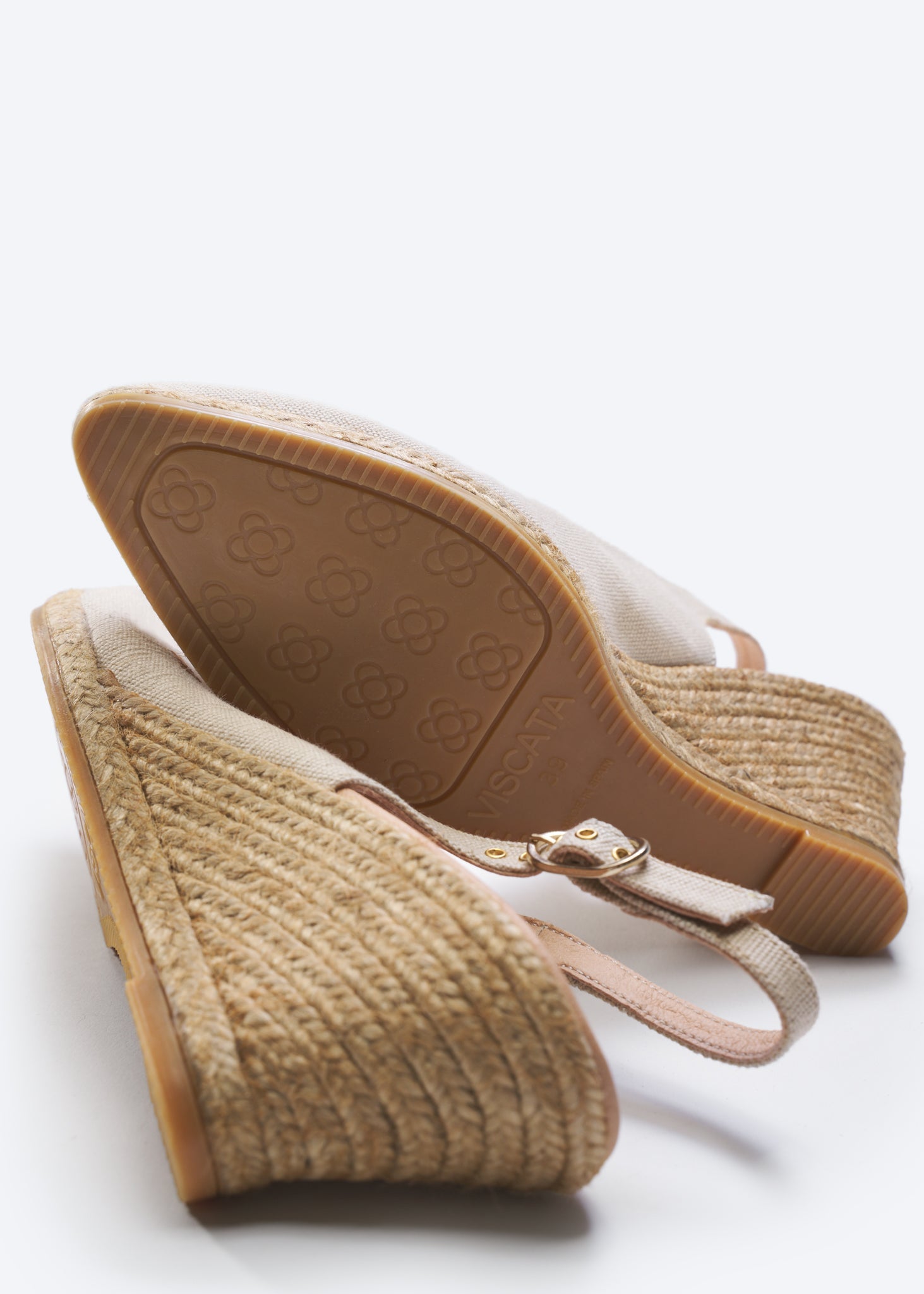 Buy Palomera Canvas Espadrille Wedges by Viscata