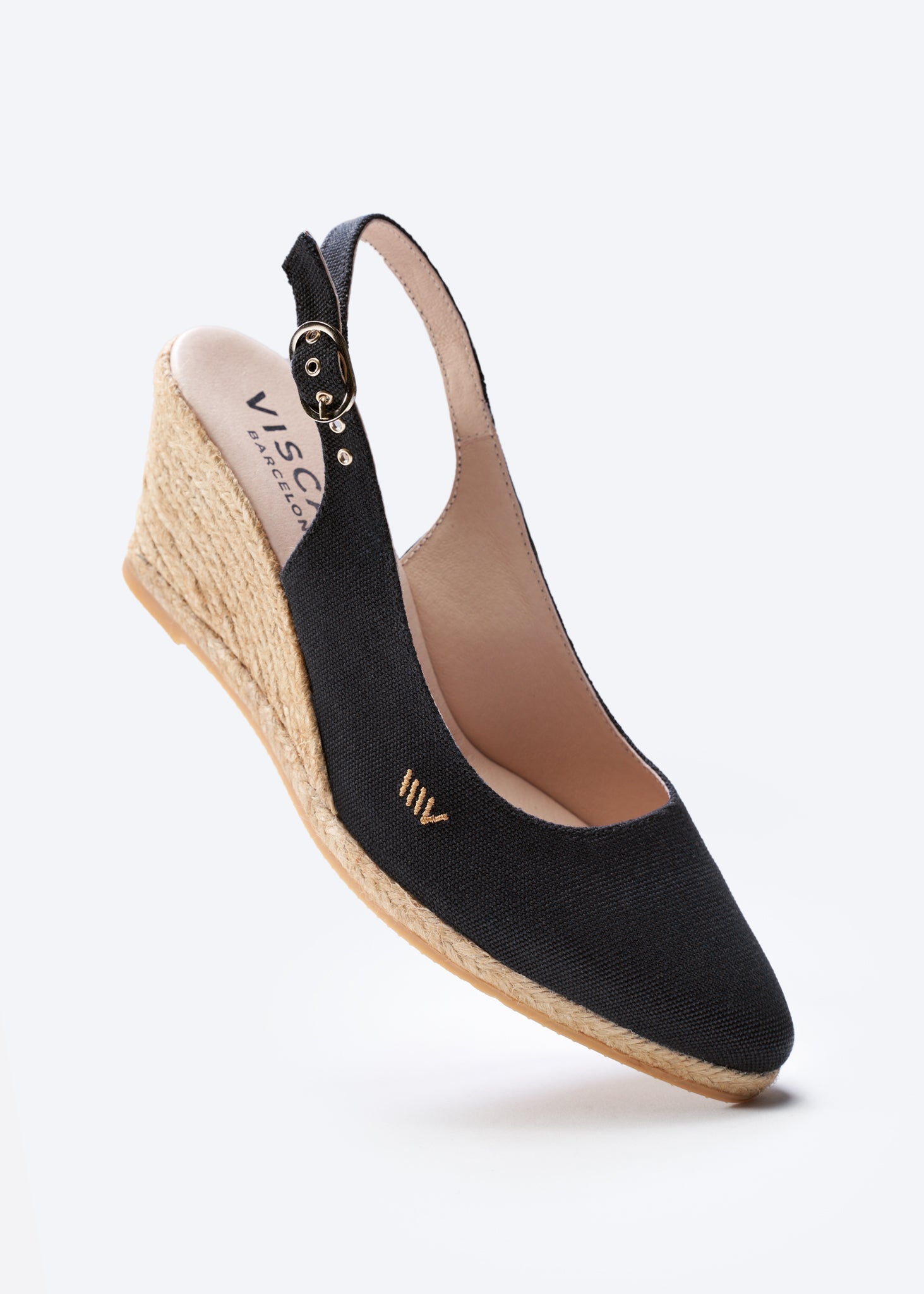 Buy Palomera Canvas Espadrille Wedges by Viscata