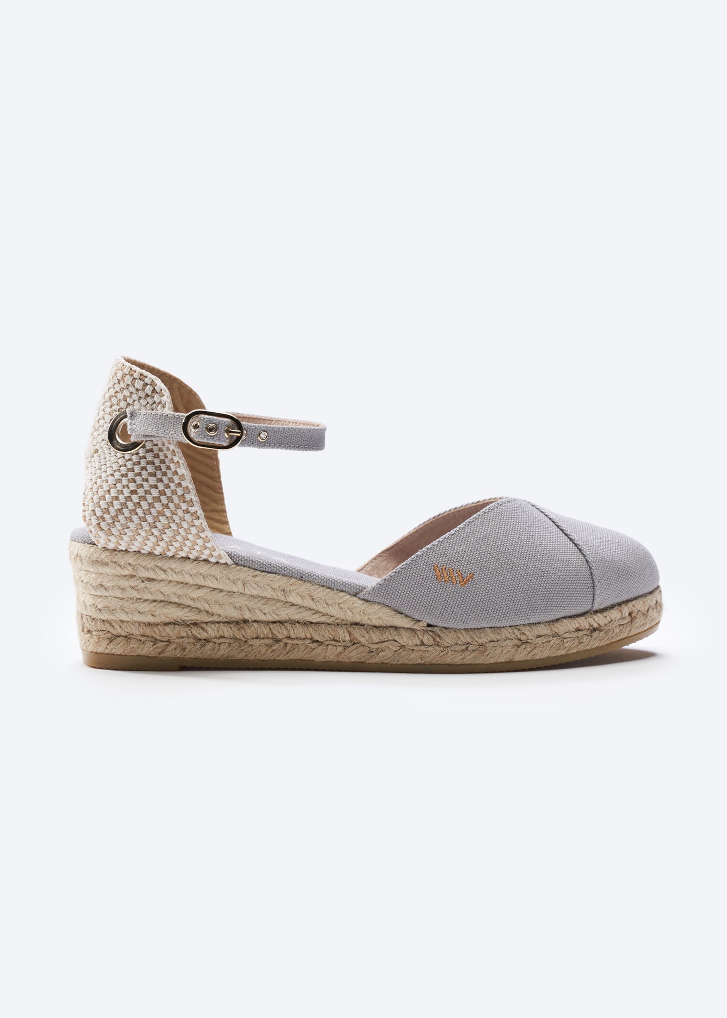 Buy Pubol Canvas Espadrille Wedges by Viscata