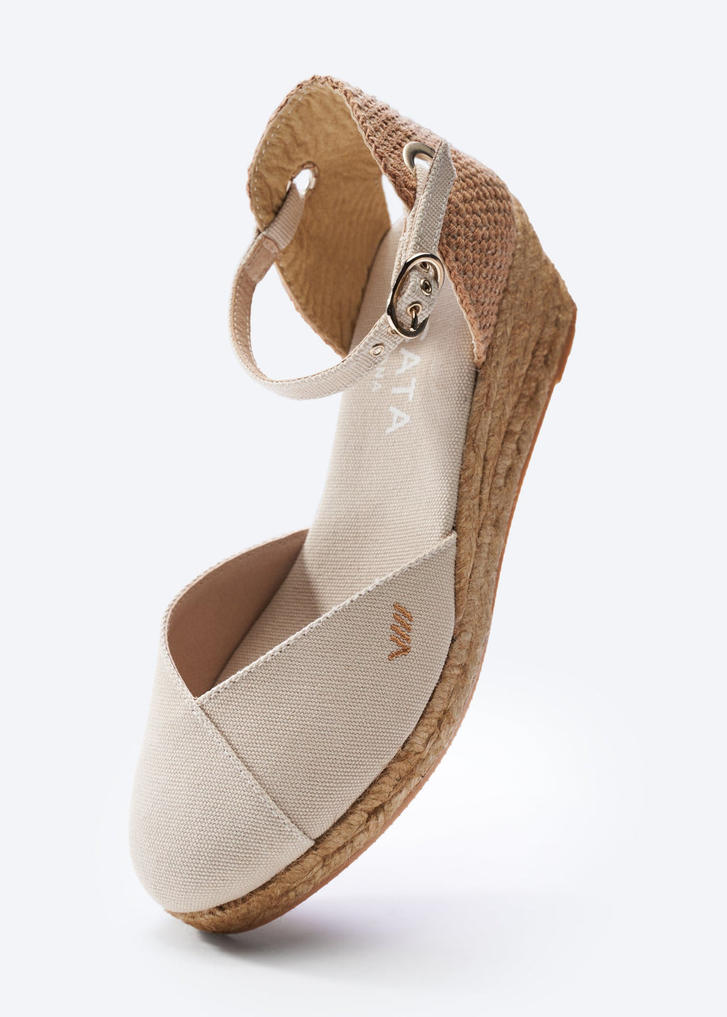 Buy Pubol Canvas Espadrille Wedges by Viscata