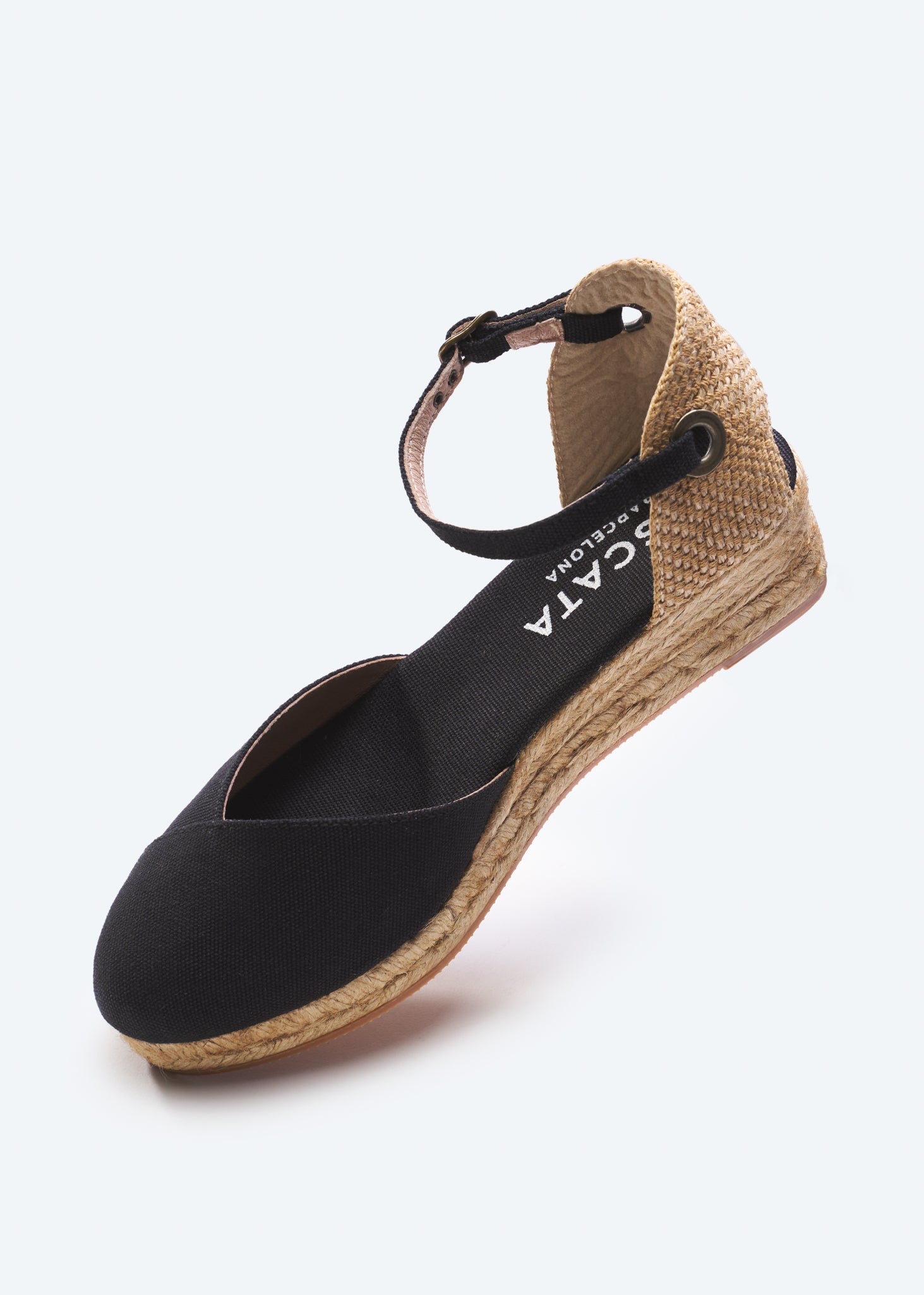 Buy Pubol Canvas Espadrille Wedges by Viscata