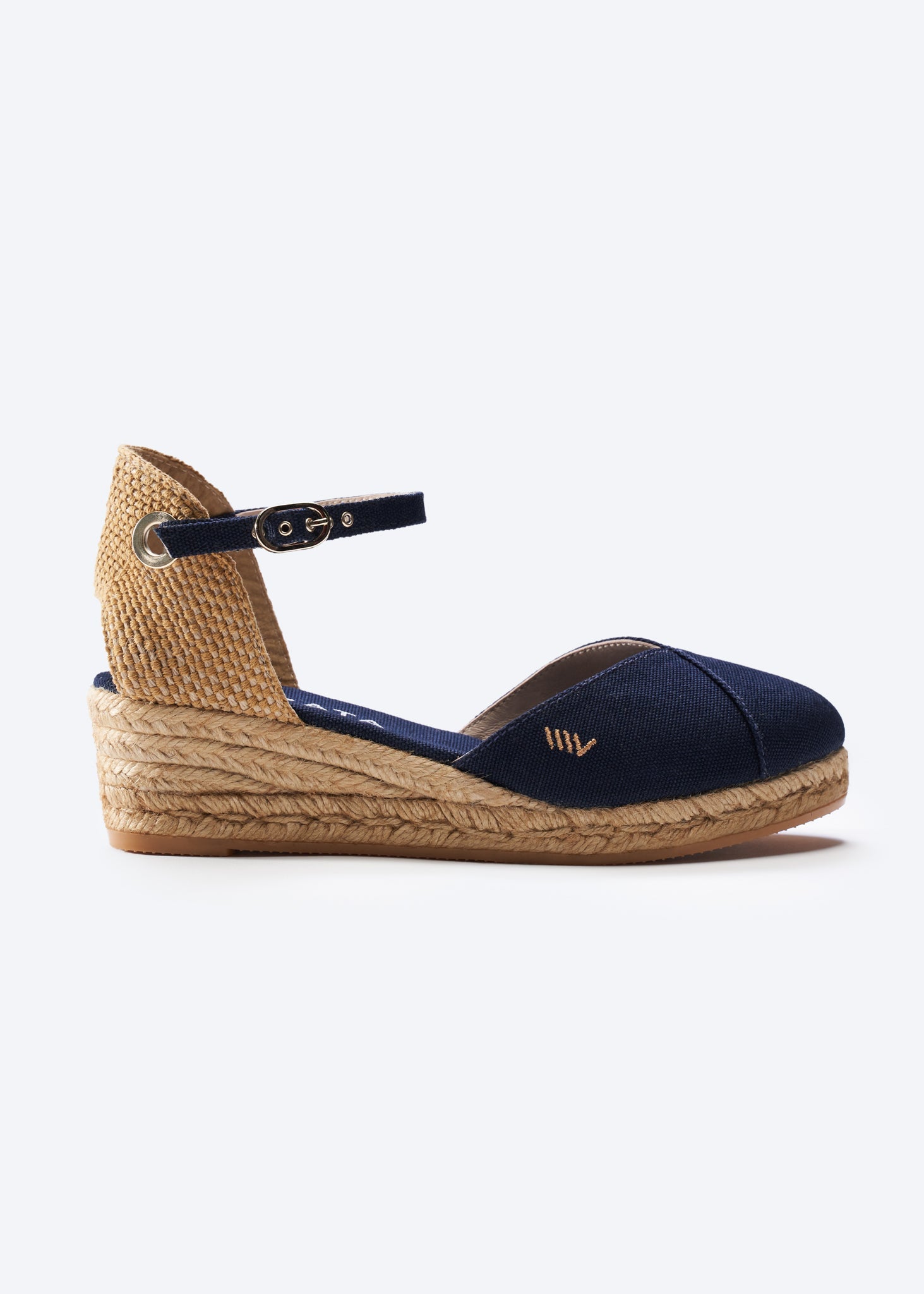Buy Pubol Canvas Espadrille Wedges by Viscata