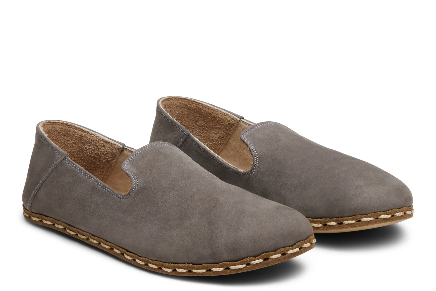 Buy Men's Barefoot Grounding Slip-on Shoes / Stone by Raum