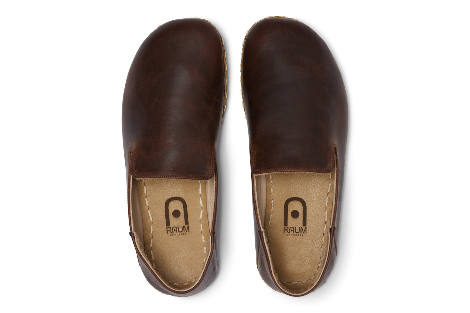 Buy Men's Barefoot Grounding Slip-on Shoes / Coffee by Raum