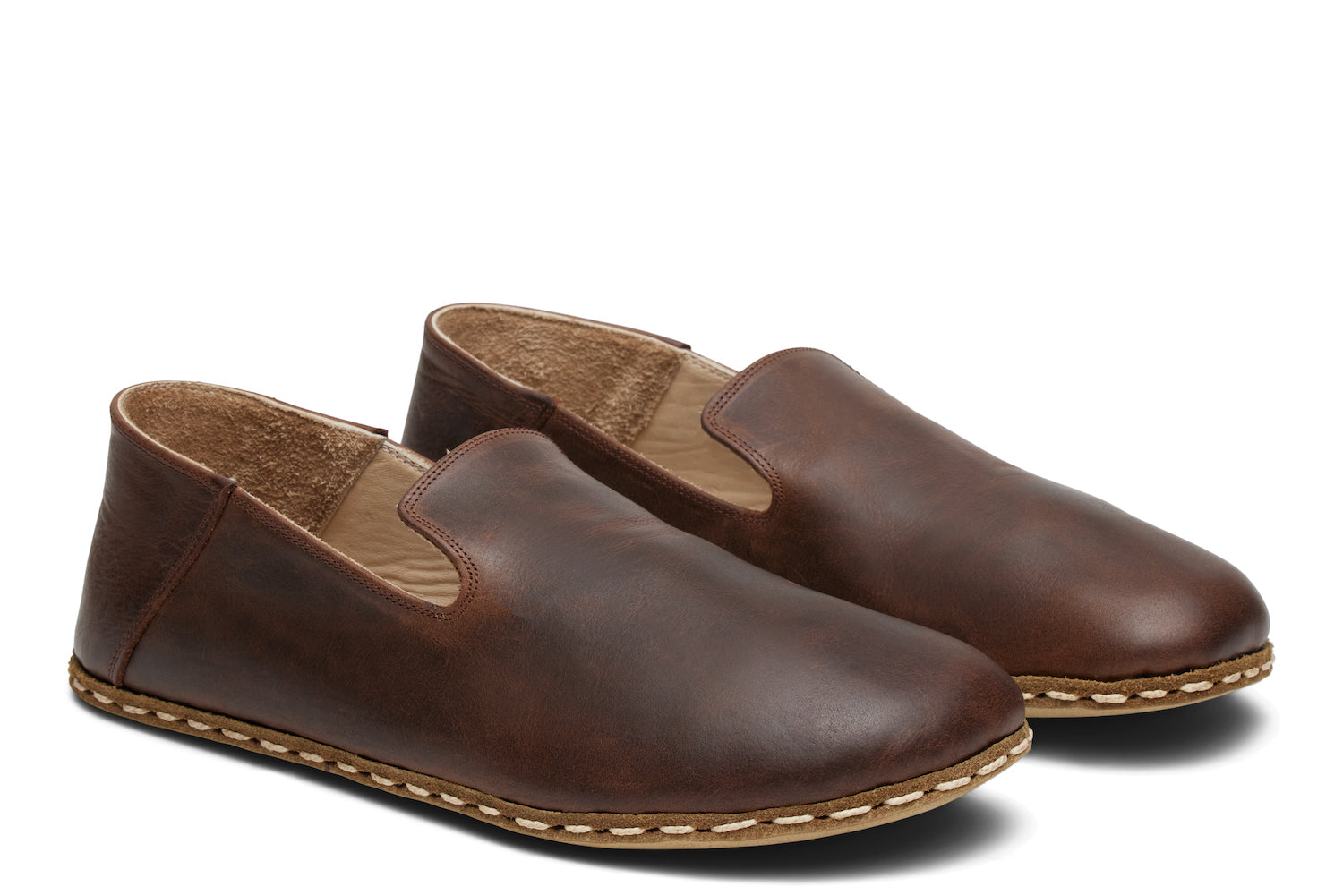 Buy Men's Barefoot Grounding Slip-on Shoes / Coffee by Raum