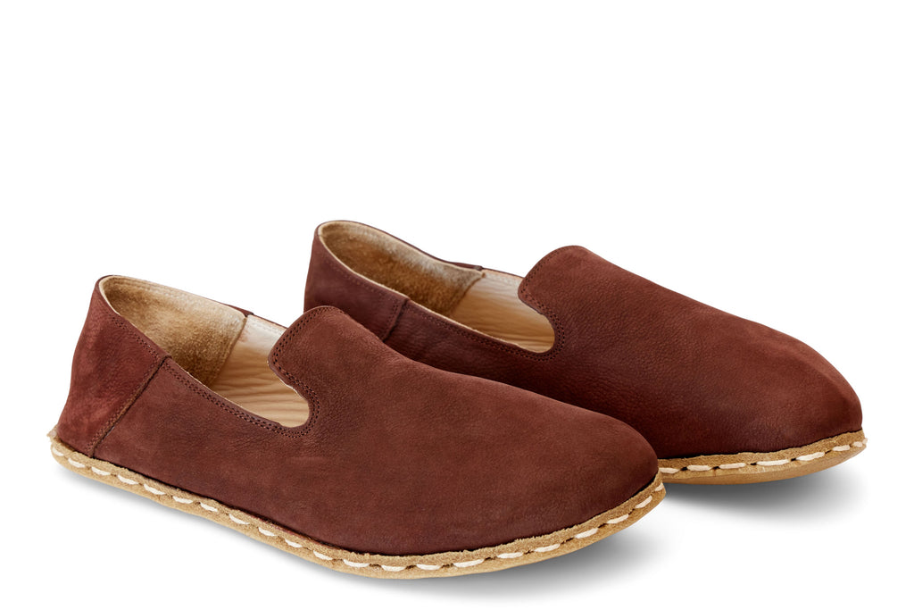 Buy Men's Barefoot Grounding Slip-on Shoes / Redwood by Raum