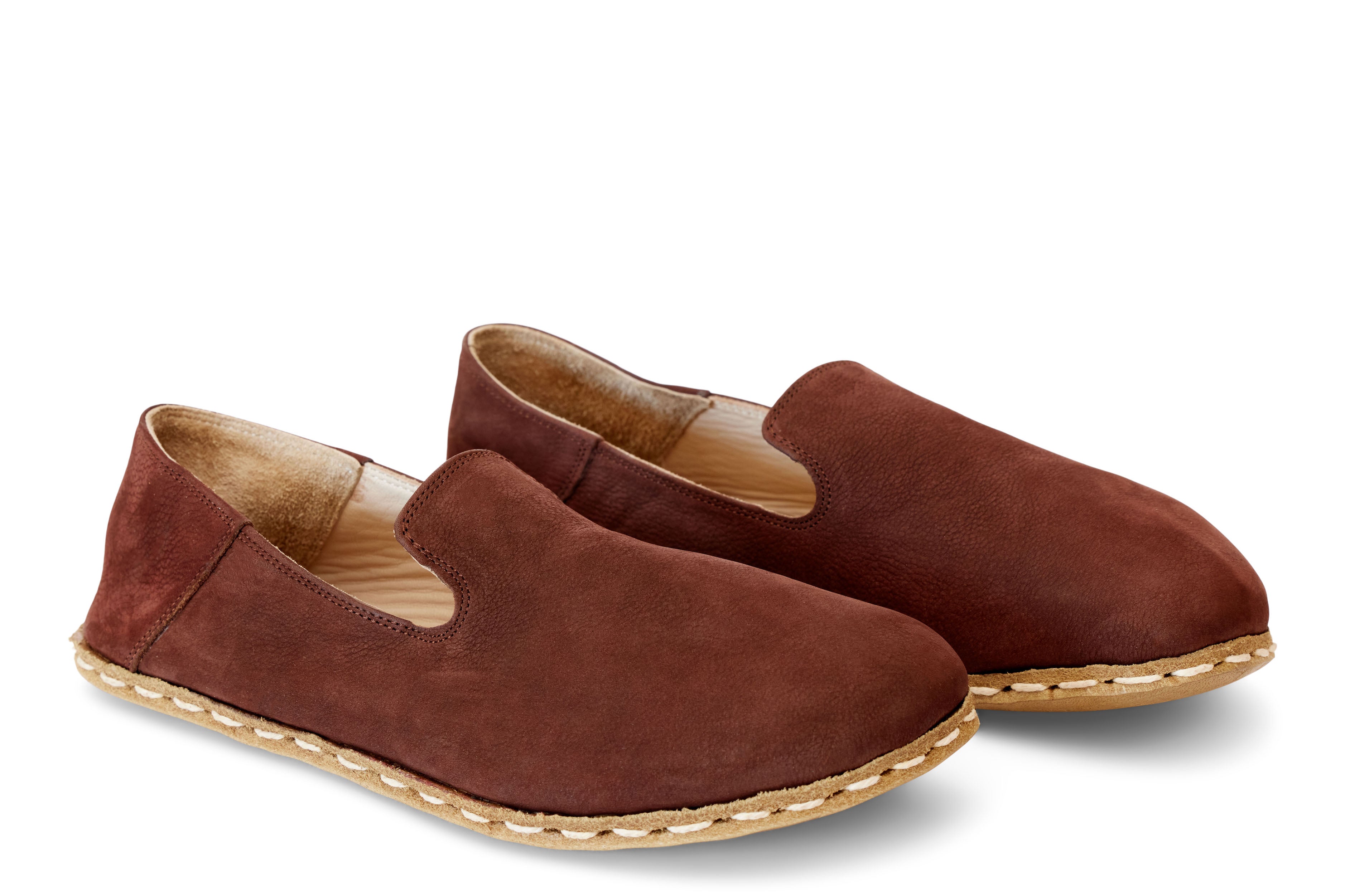 Buy Men's Barefoot Grounding Slip-on Shoes / Redwood by Raum