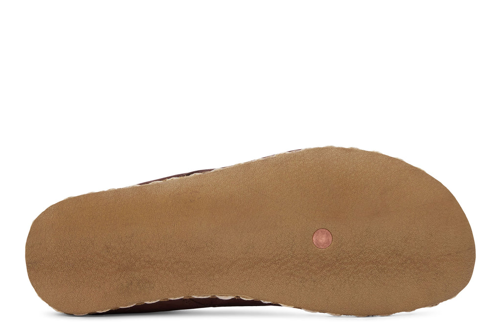 Buy Men's Barefoot Grounding Lace Up Shoe / Redwood by Raum