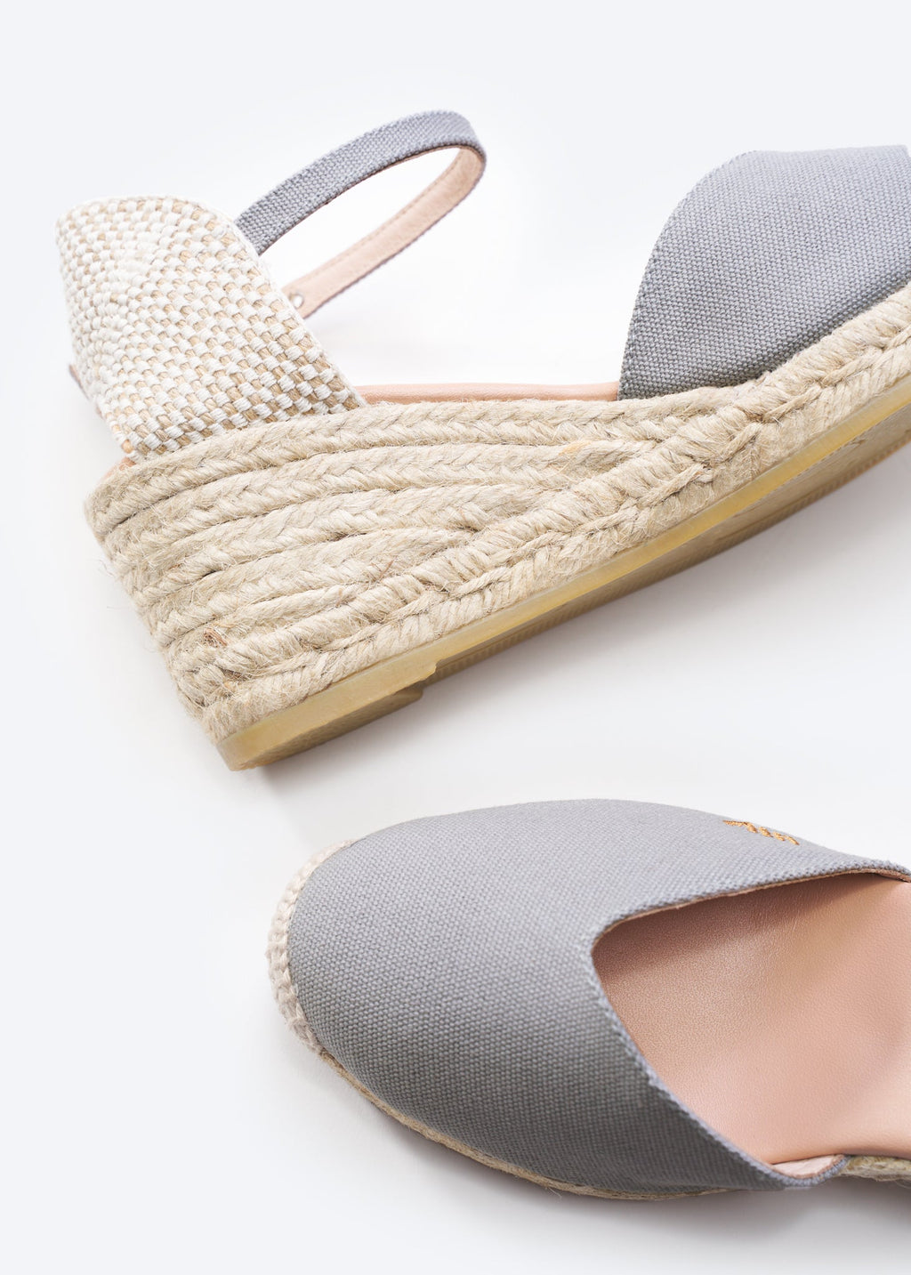 Buy Reus Canvas Espadrille Wedges by Viscata