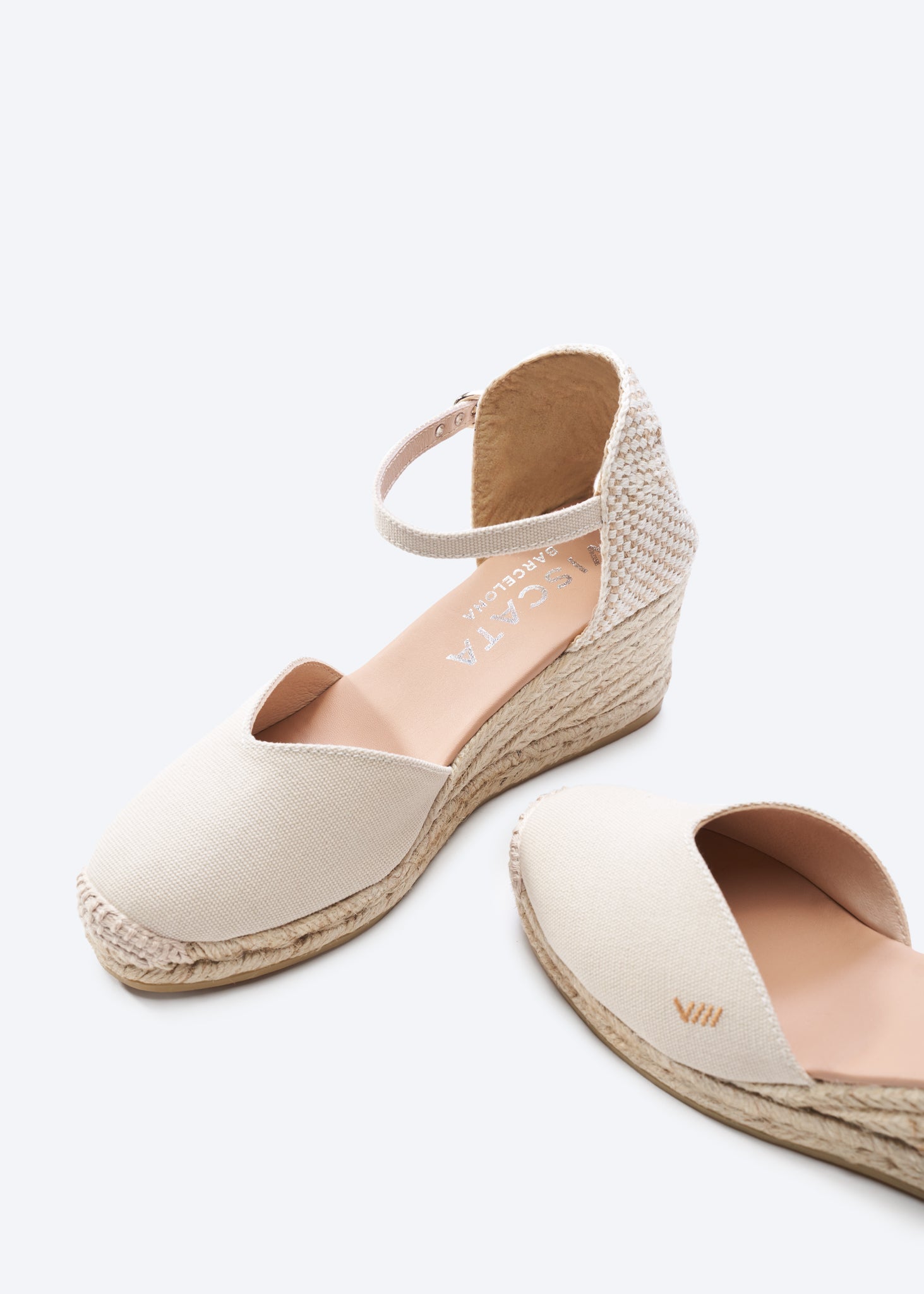 Buy Reus Canvas Espadrille Wedges by Viscata