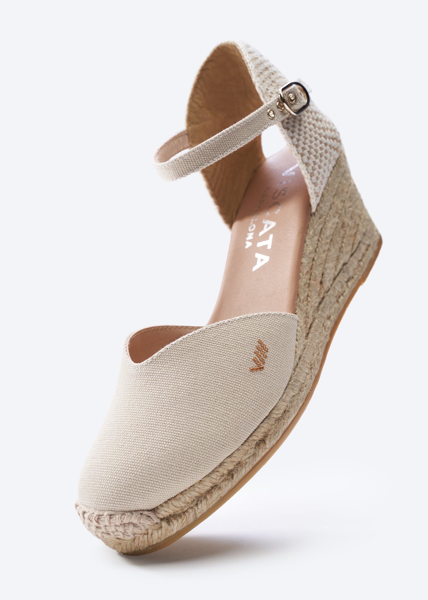 Buy Reus Canvas Espadrille Wedges by Viscata
