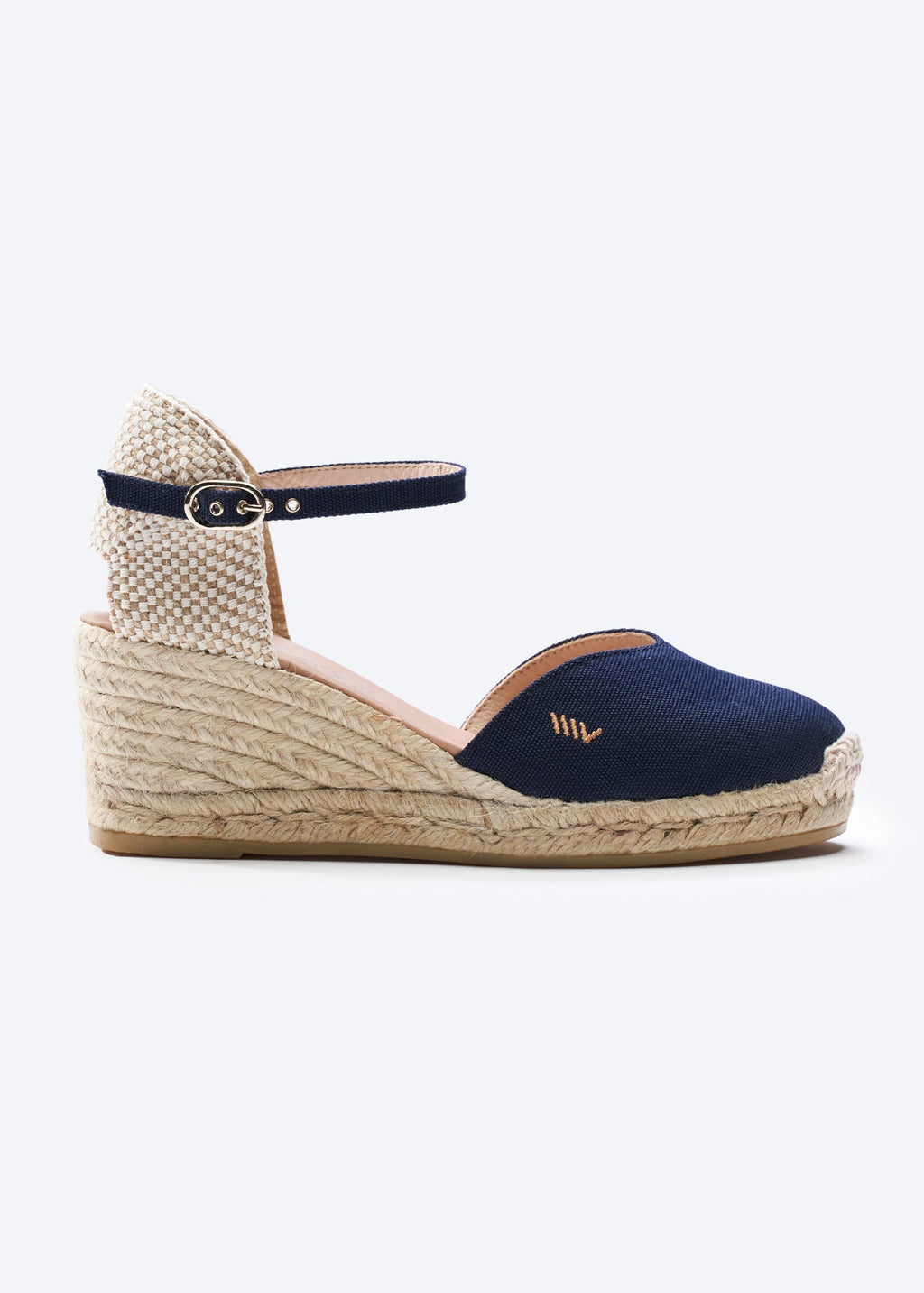 Buy Reus Canvas Espadrille Wedges by Viscata