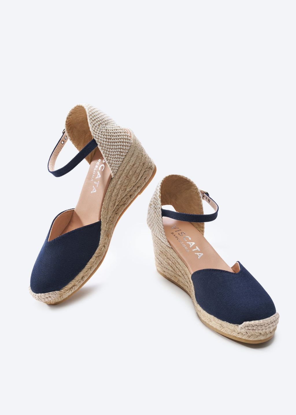 Buy Reus Canvas Espadrille Wedges by Viscata