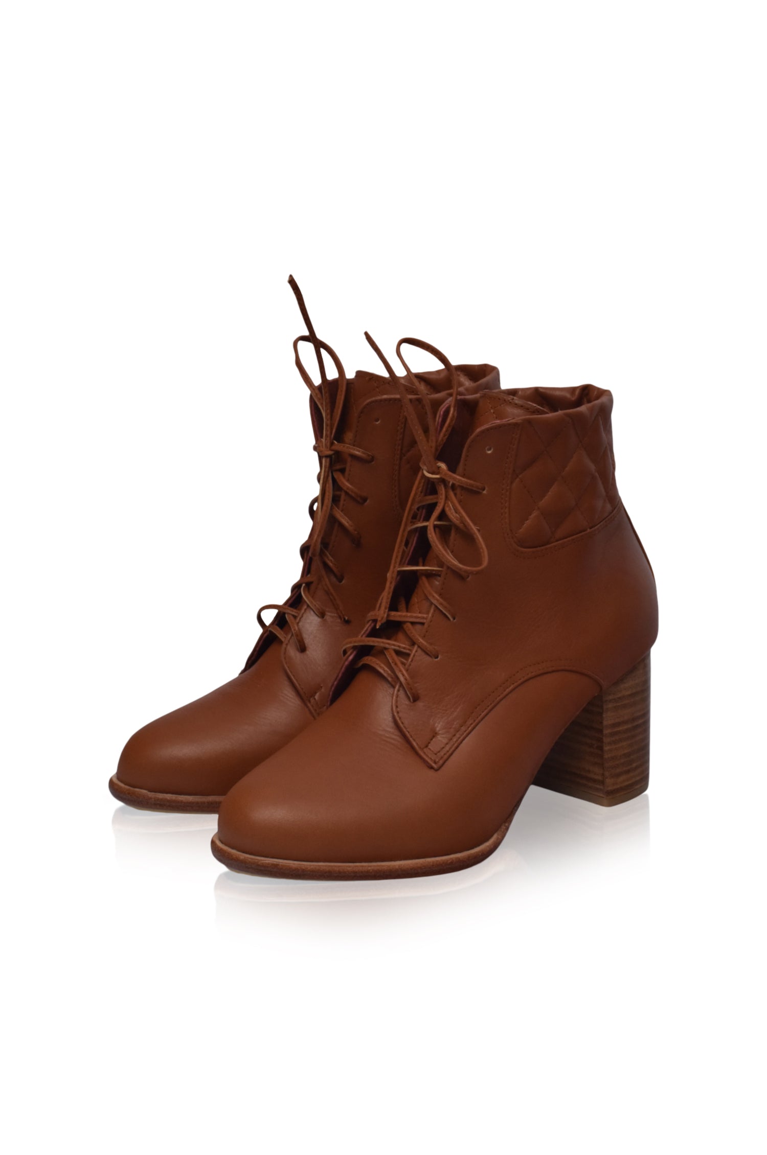 Buy Rising Mara Leather Heel Booties by Bali ELF