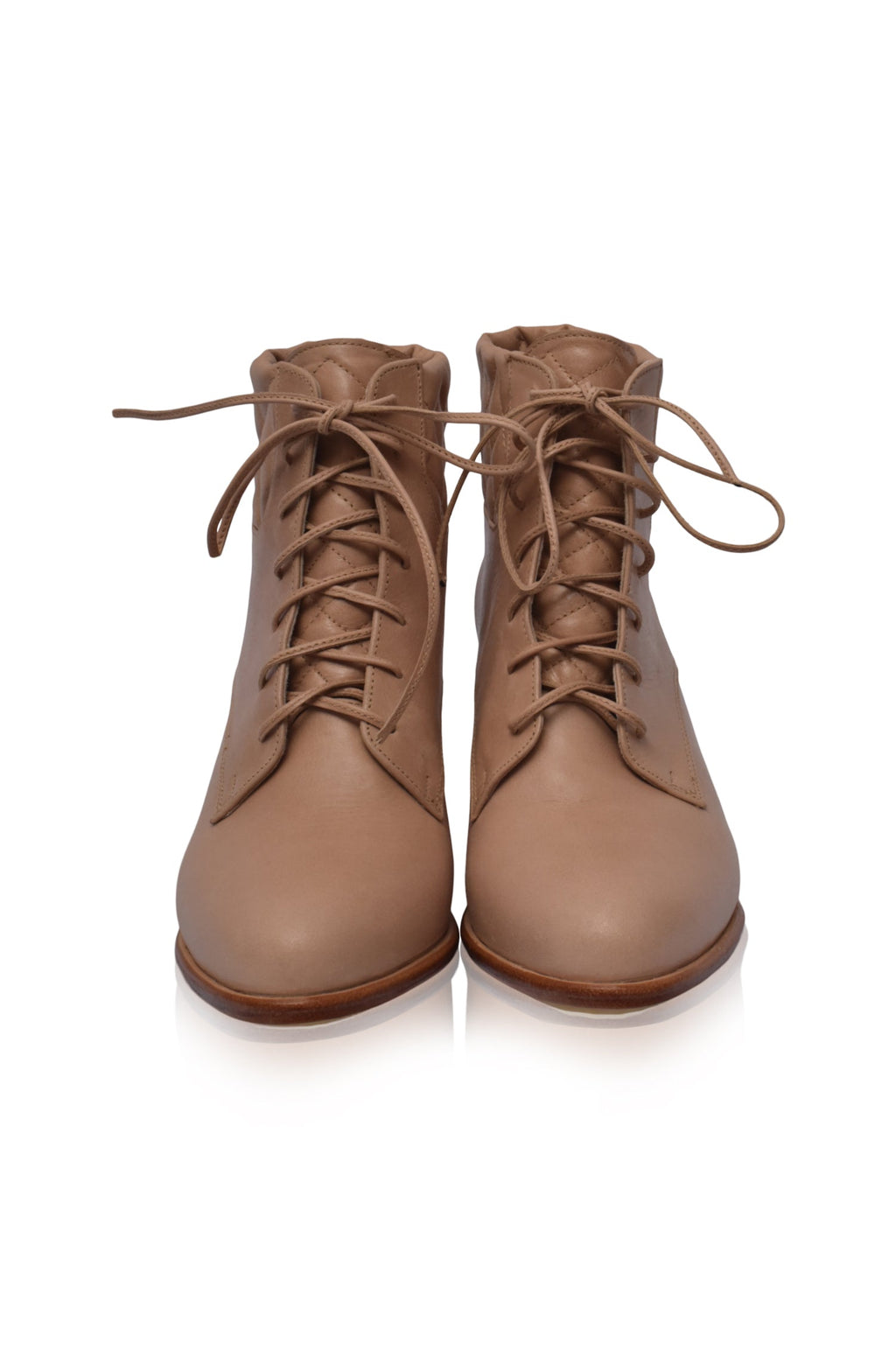 Buy Rising Mara Leather Heel Booties by Bali ELF