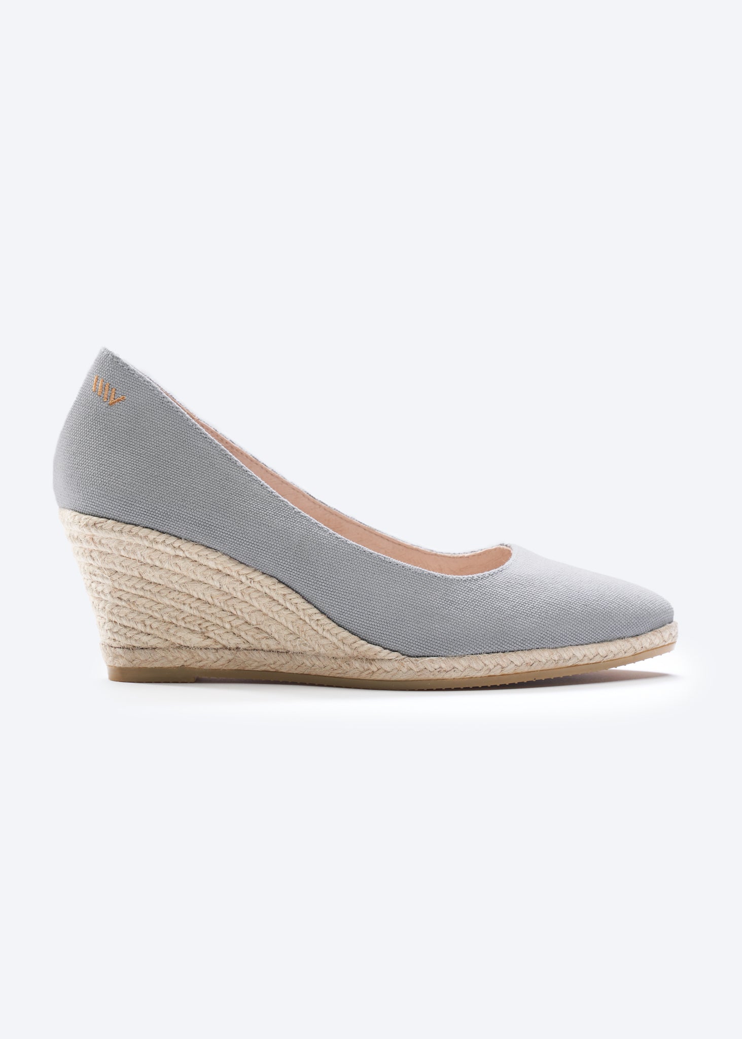 Buy Roses Canvas U Cut Espadrille Wedges by Viscata