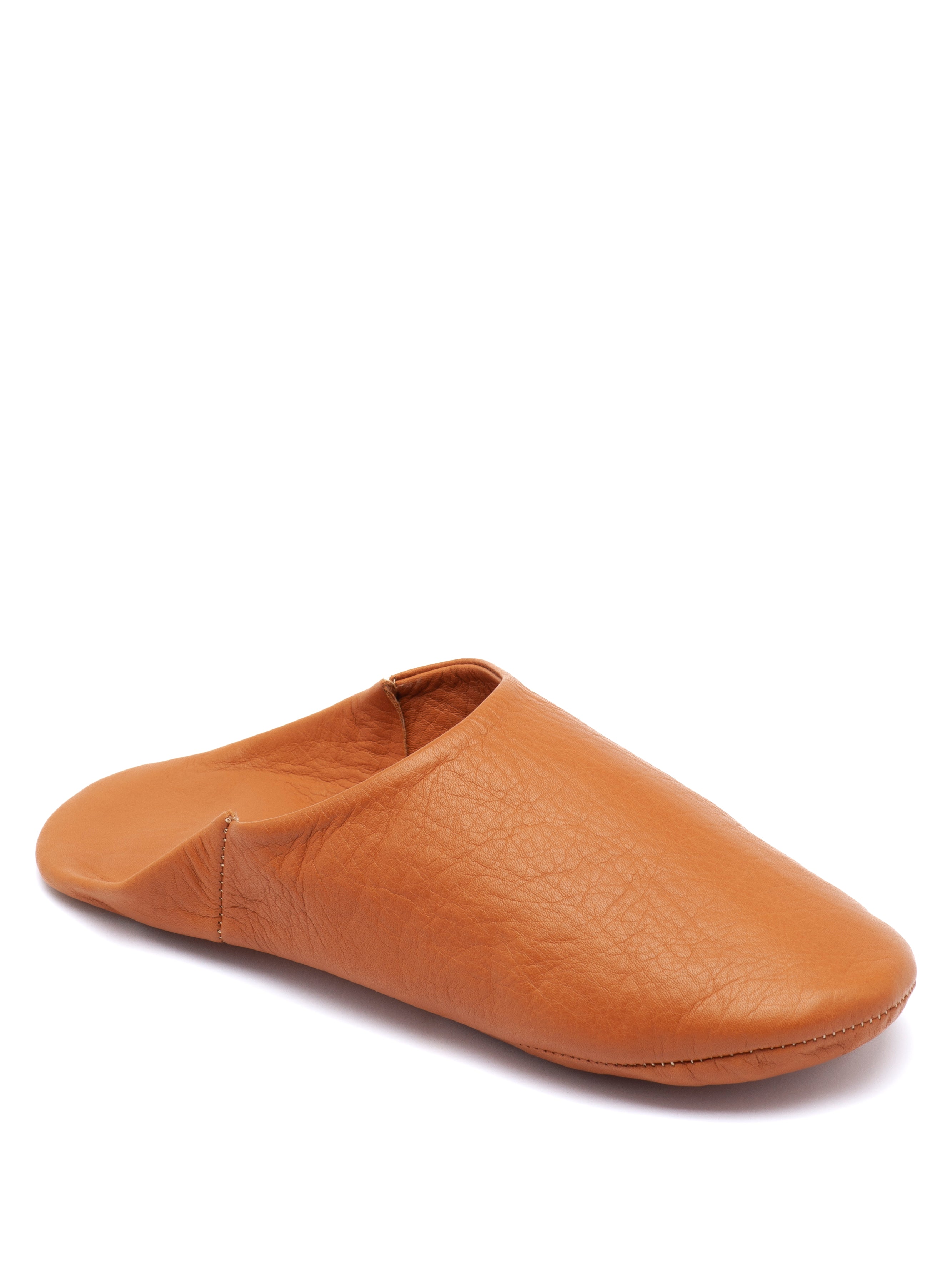 Buy Russet Rhapsody - Leather Slippers by Choost