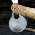 The Sol Mesh Wire Tote Bag in Silver